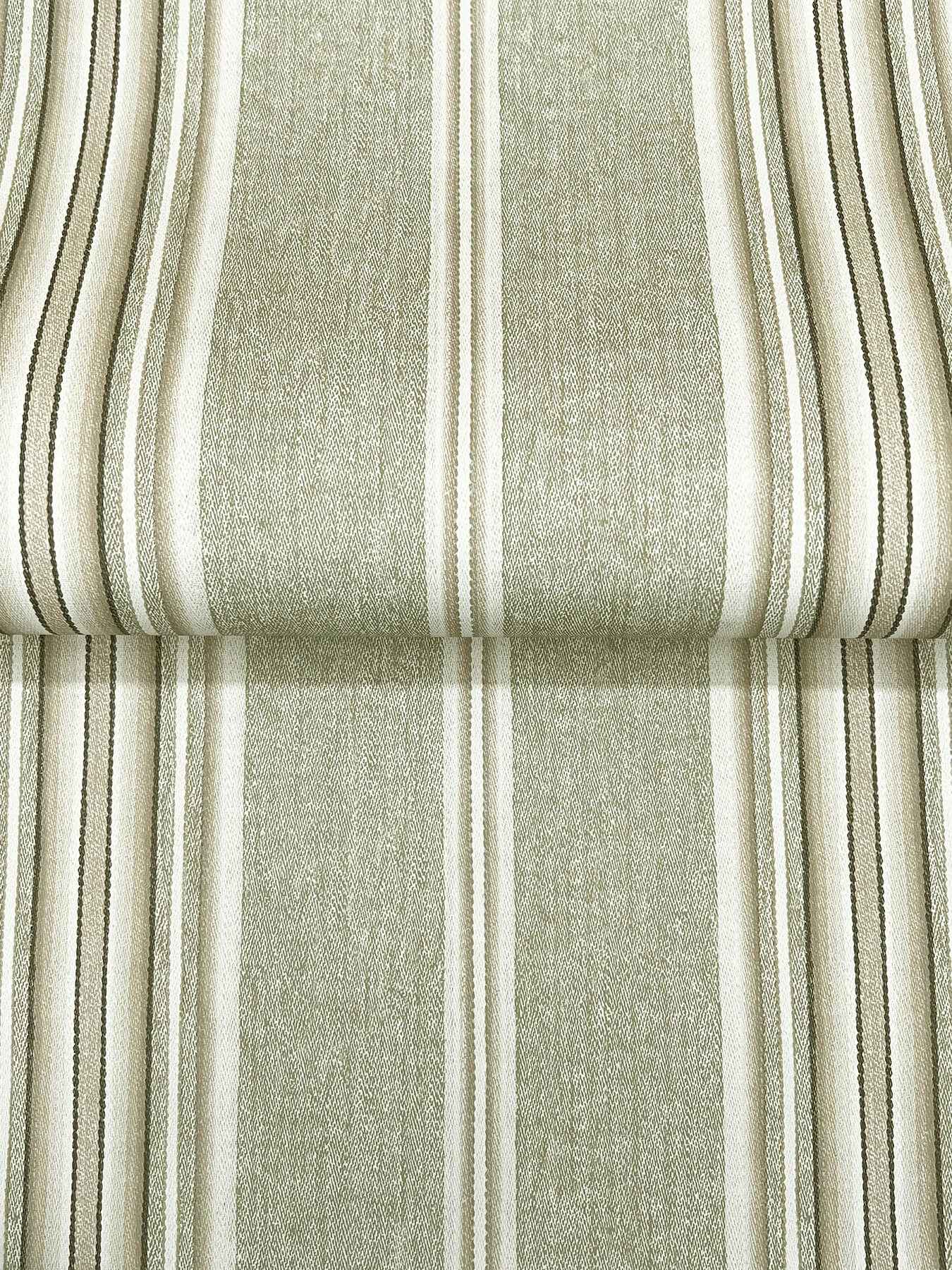 Calvados Moss Linen Stripe Wallpaper - York Wallcoverings - 4192-83121 - York Wallcoverings Wallpaper