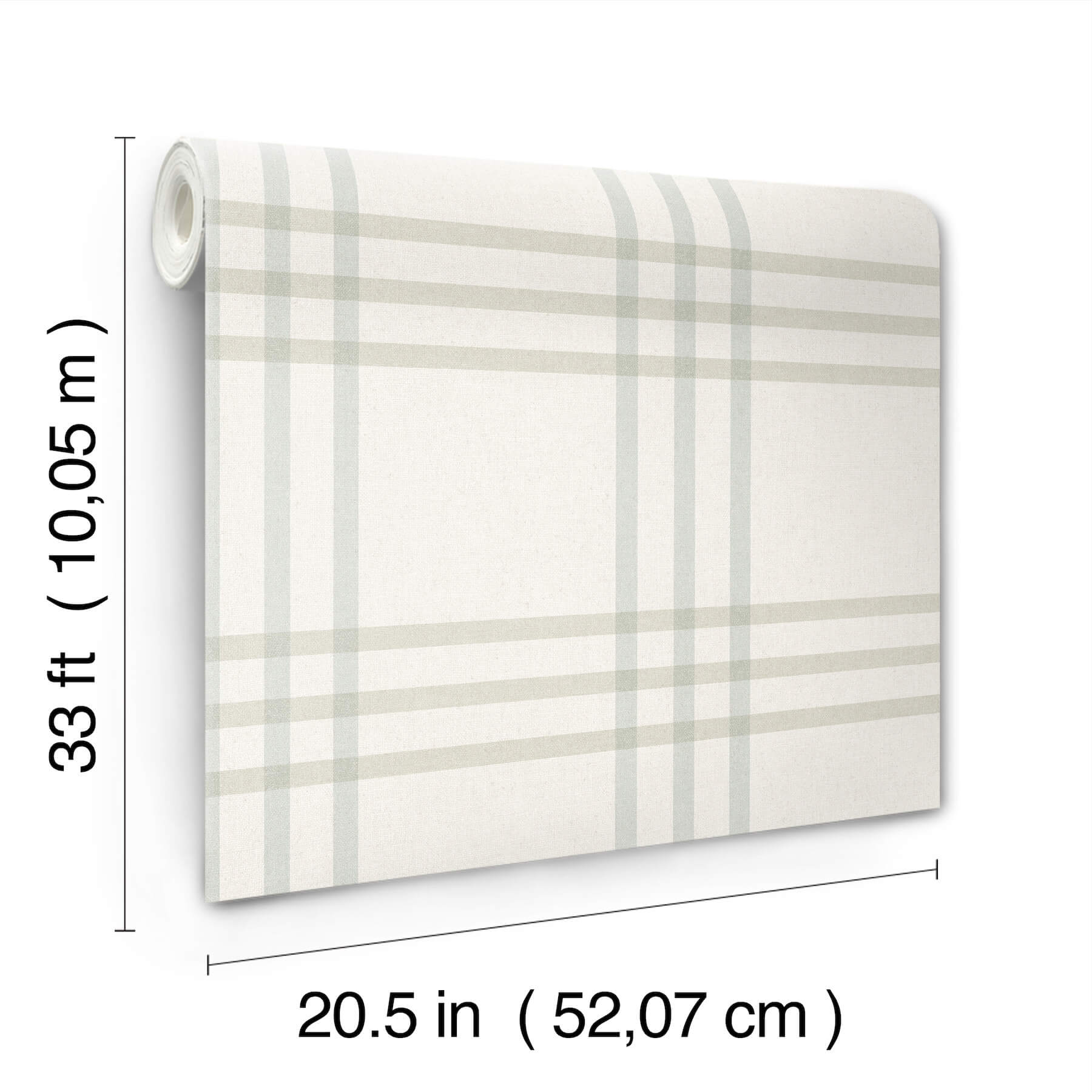 fletcher-aqua-plaid-wallpaper-york-wallcoverings-4192-83400 - York Wallcoverings Wallpaper