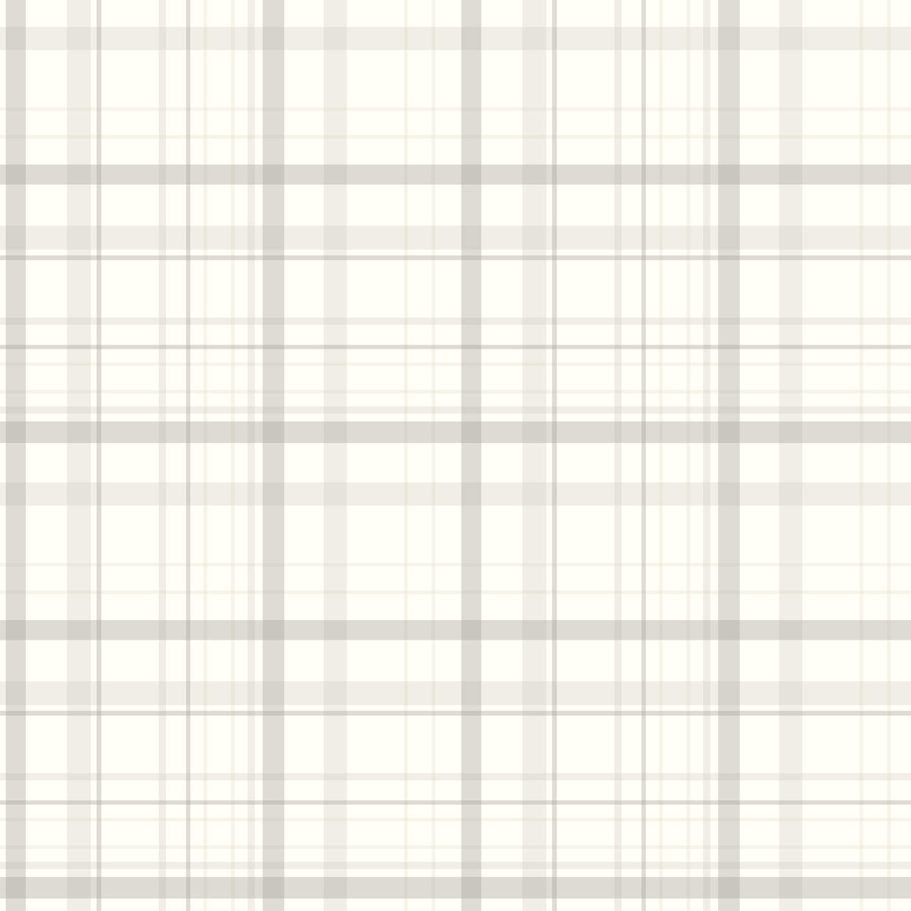 burgess-light-grey-plaid-wallpaper-york-wallcoverings-4192-83407 - York Wallcoverings Wallpaper