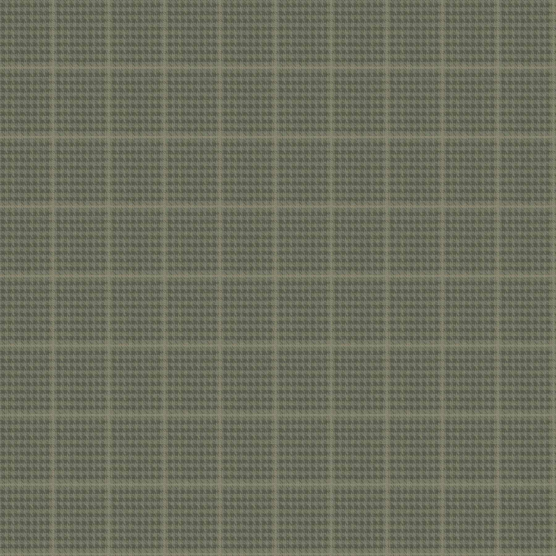 Prescott Dark Green Glen Check Wallpaper - York Wallcoverings - 4192-83415