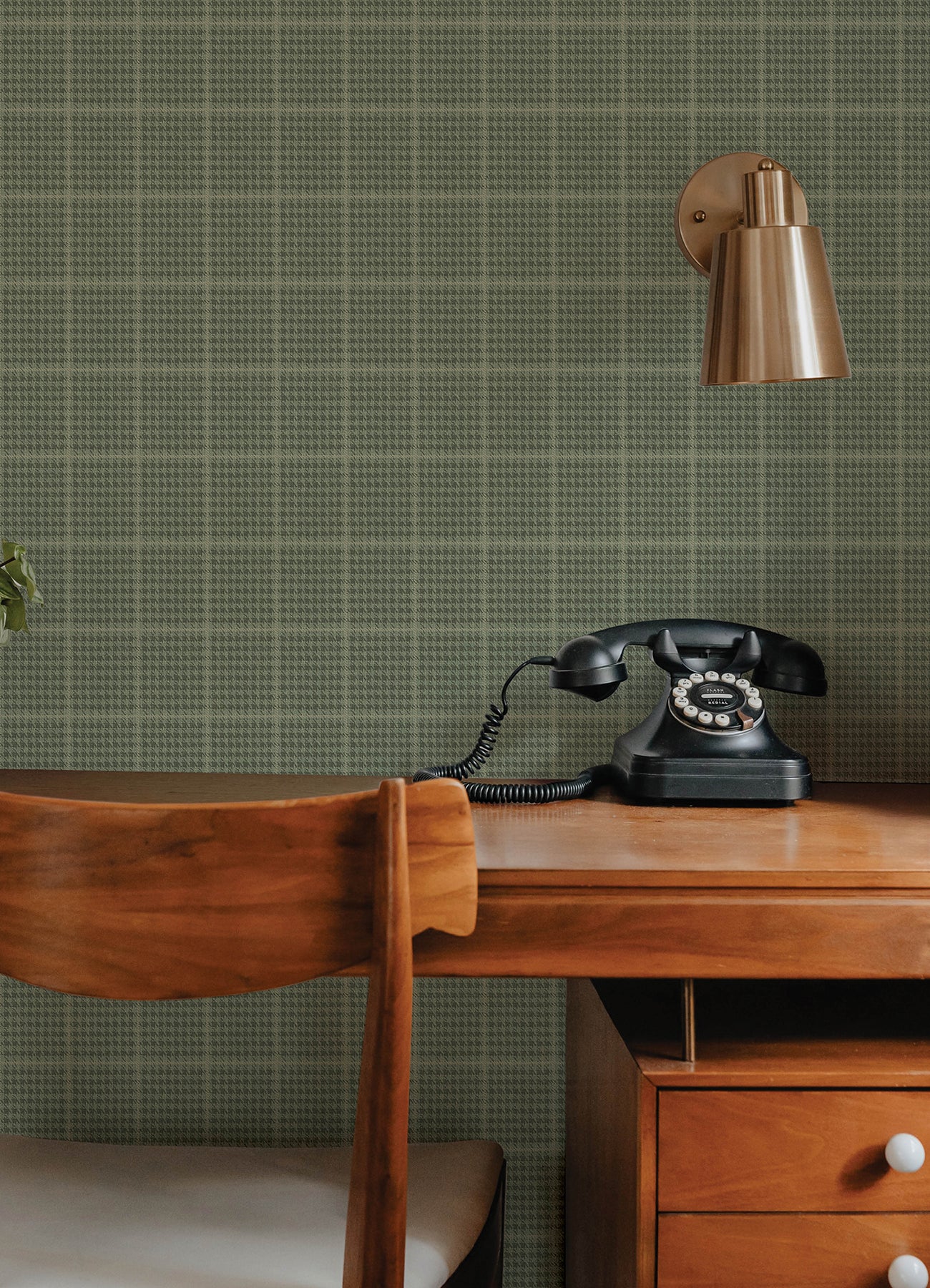 prescott-dark-green-glen-check-wallpaper-york-wallcoverings-4192-83415