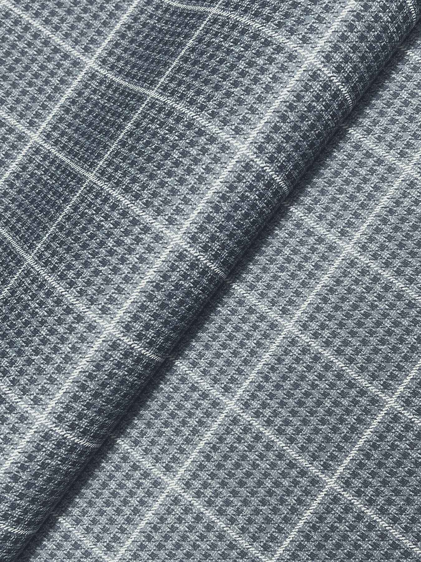 Prescott Navy Glen Check Wallpaper - York Wallcoverings - 4192-83416 - York Wallcoverings Wallpaper