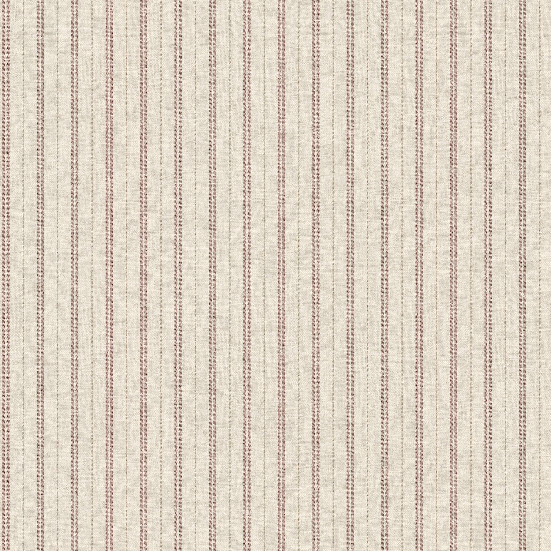 Harville Maroon Double Stripe Wallpaper - York Wallcoverings - 4192-83428