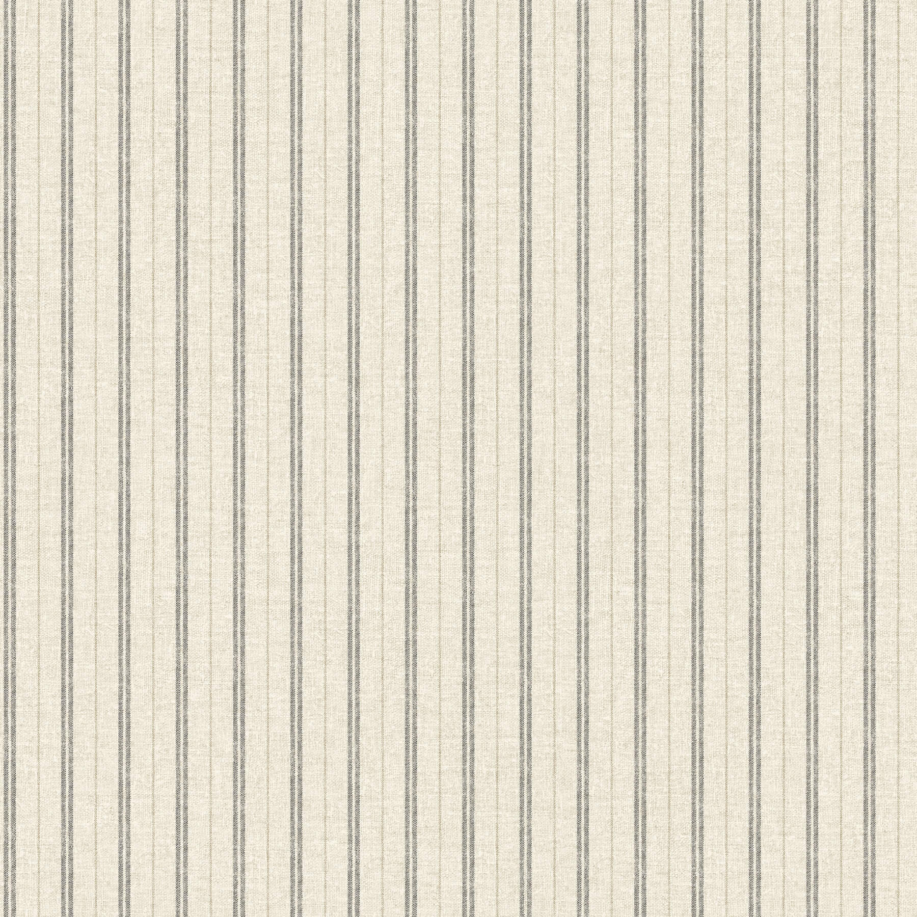 Harville Black Double Stripe Wallpaper - York Wallcoverings - 4192-83429