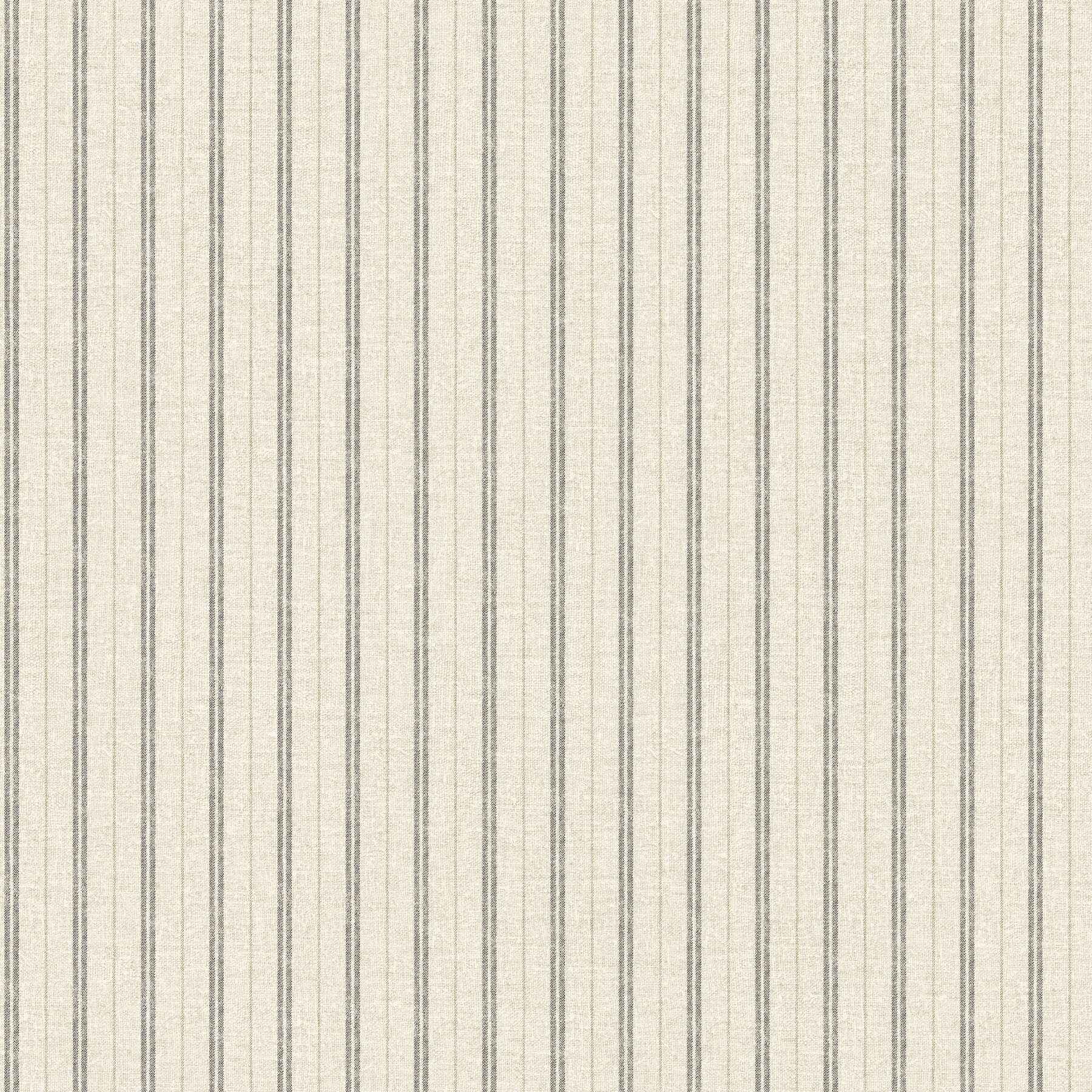 Harville Black Double Stripe Wallpaper - York Wallcoverings - 4192-83429 - York Wallcoverings Wallpaper