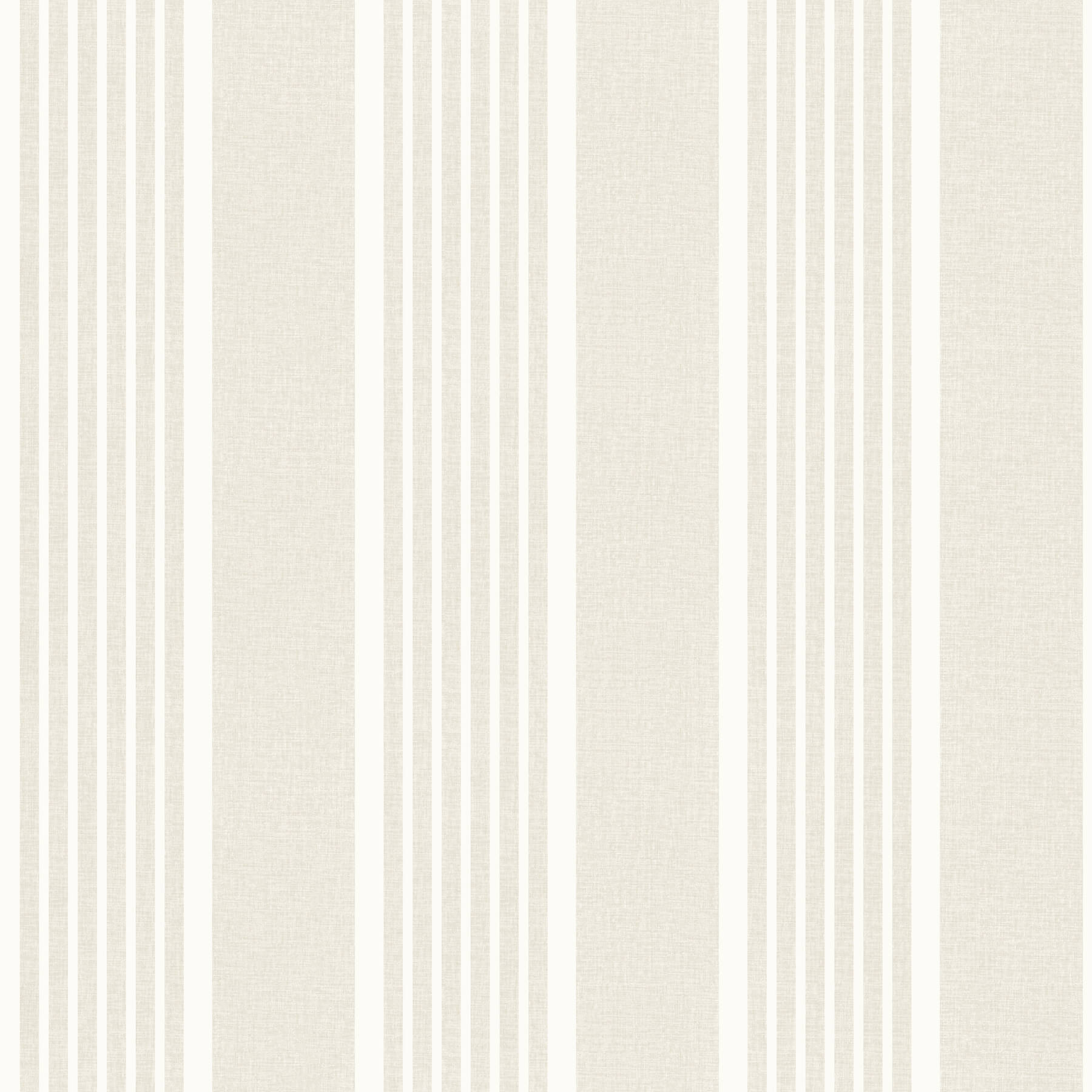 Bingley Beige Embellished Stripe Wallpaper - York Wallcoverings - 4192-83433
