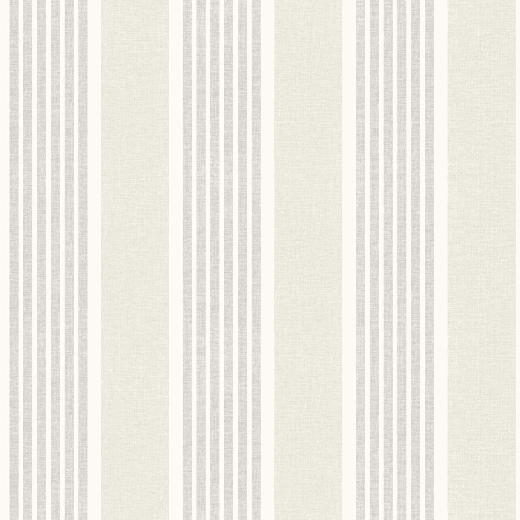 Bingley Light Grey Embellished Stripe Wallpaper - York Wallcoverings - 4192-83434
