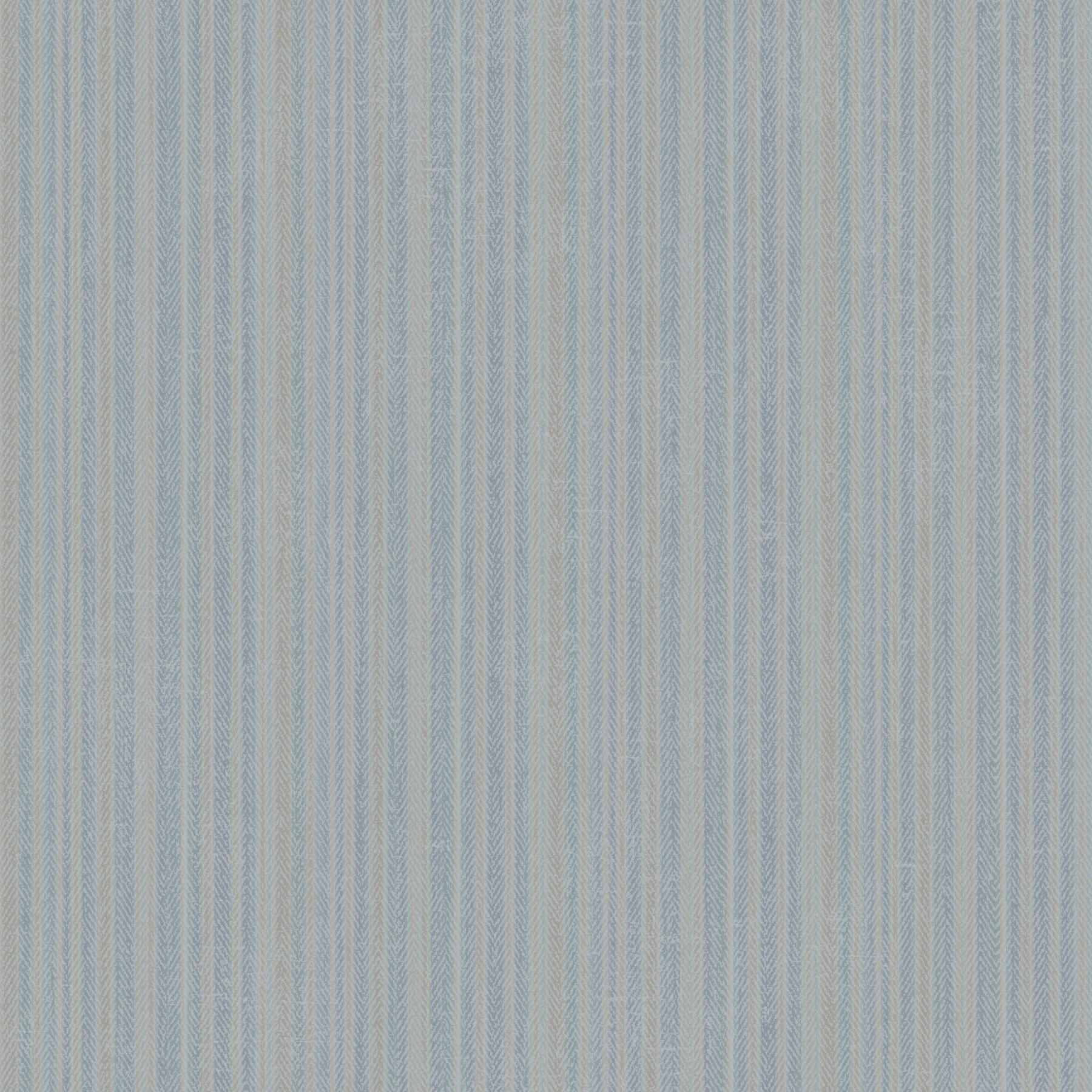 Stokes Blue Chevron Stripe Wallpaper - York Wallcoverings - 4192-83447