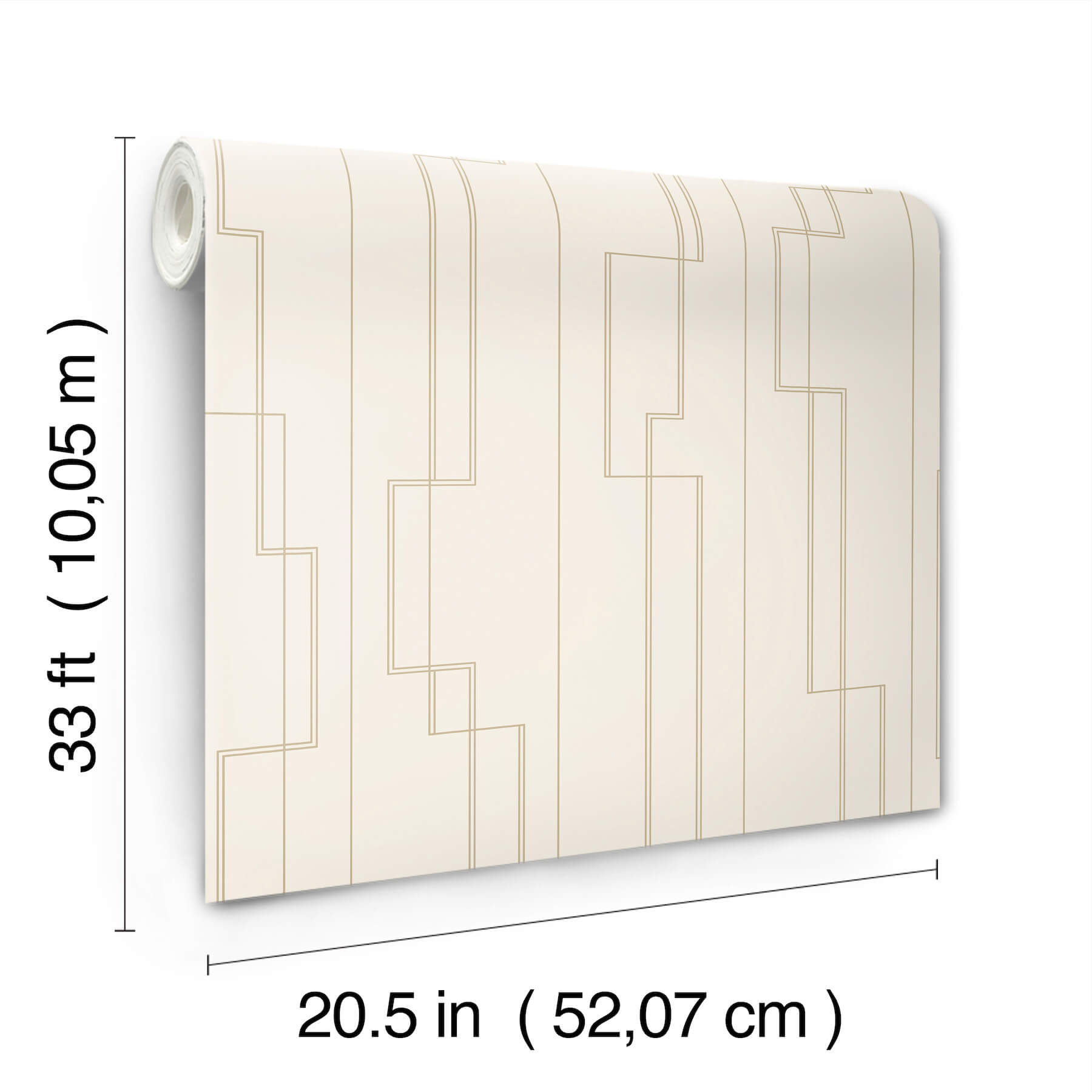 anson-ivory-deco-detailing-wallpaper-york-wallcoverings-4198-27810 - York Wallcoverings Wallpaper