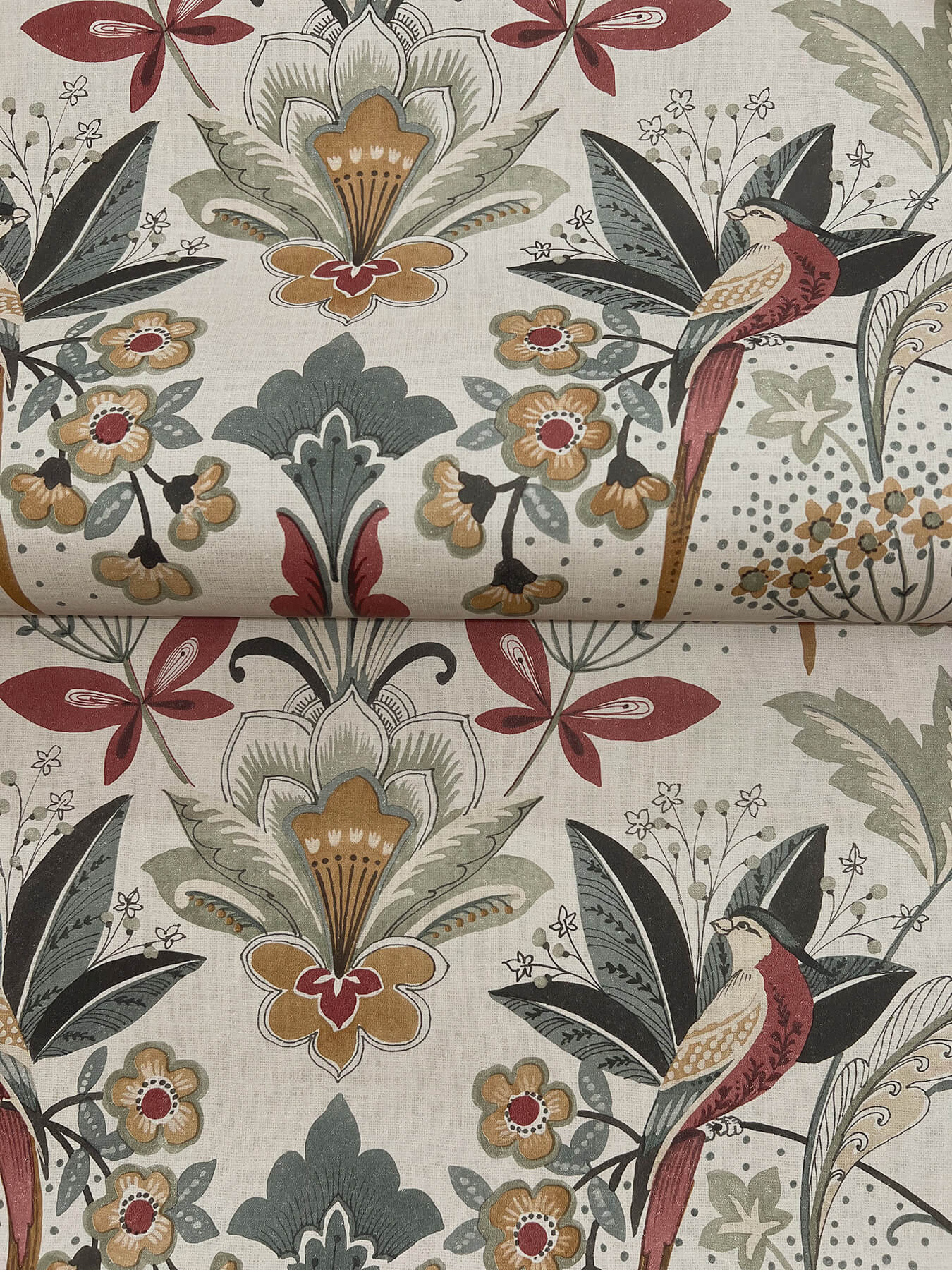 bernadette-merlot-garden-wilderness-wallpaper-york-wallcoverings-4198-27836 - York Wallcoverings Wallpaper