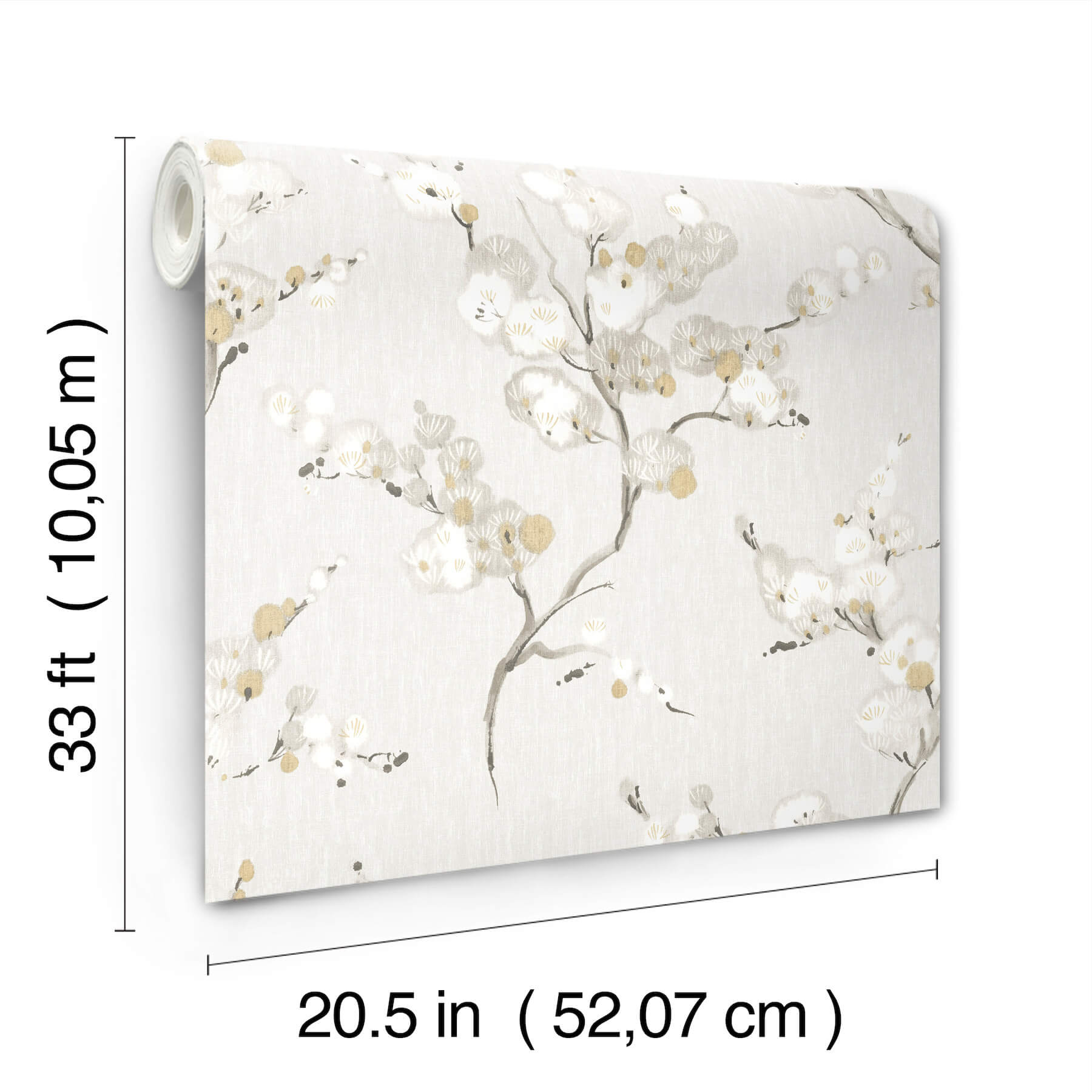 bliss-honey-blossom-wallpaper-york-wallcoverings-4198-27843 - York Wallcoverings Wallpaper