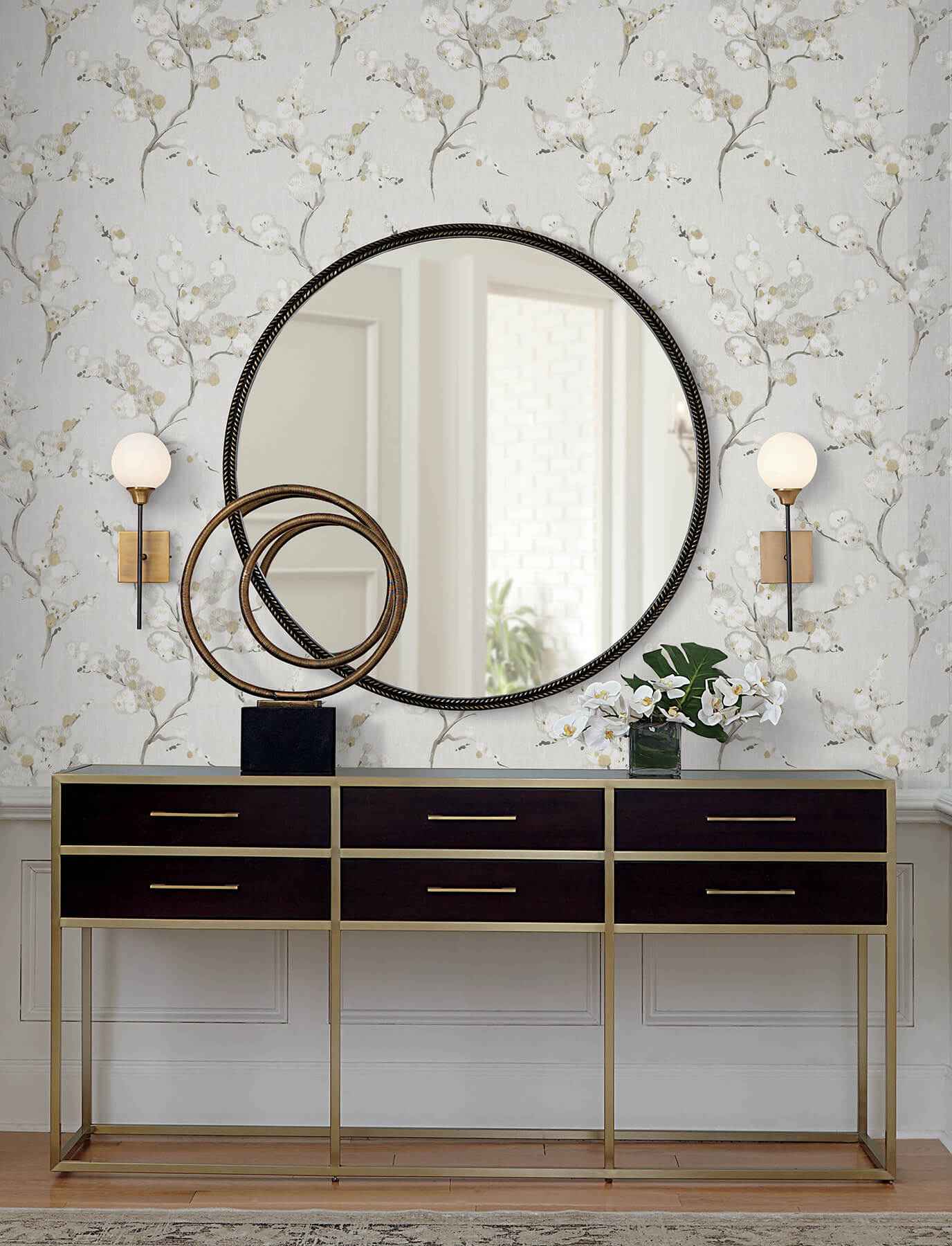 Bliss Honey Blossom Wallpaper - York Wallcoverings - 4198-27843 - York Wallcoverings Wallpaper