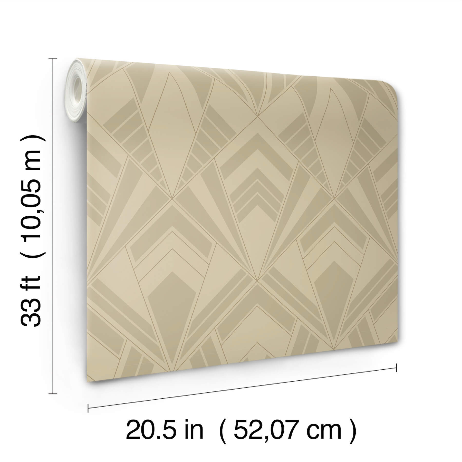 allenby-khaki-flocked-wallpaper-york-wallcoverings-4198-87400 - York Wallcoverings Wallpaper