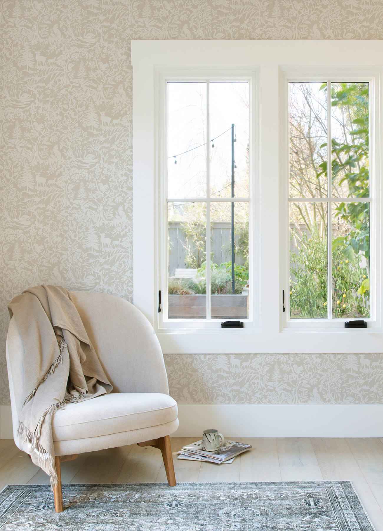 Alrick Dove Forest Venture Wallpaper - York Wallcoverings - 3125-72320