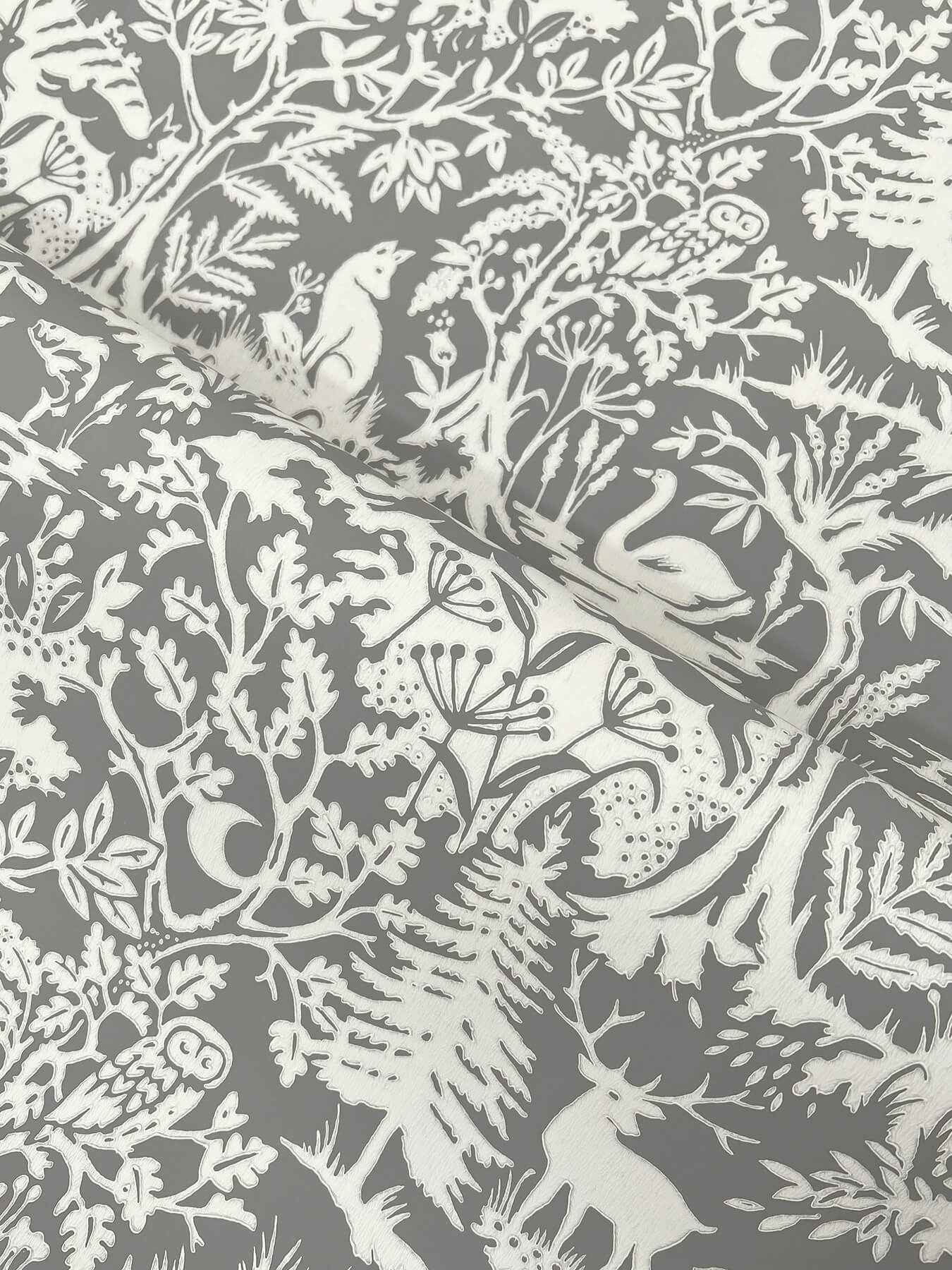Alrick Charcoal Forest Venture Wallpaper - York Wallcoverings - 3125-72321 - York Wallcoverings Wallpaper