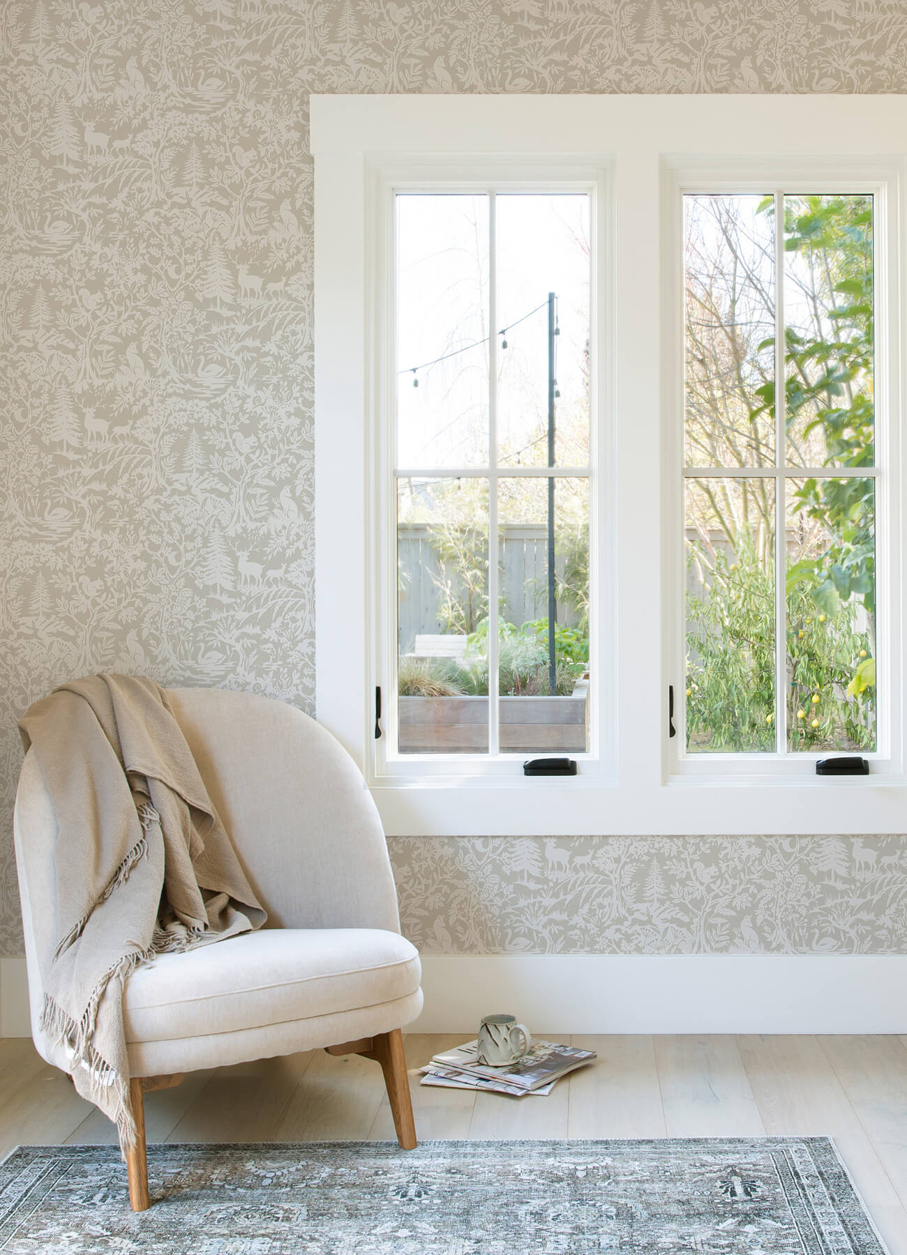 alrick-taupe-forest-venture-wallpaper-york-wallcoverings-3125-72325 - York Wallcoverings Wallpaper