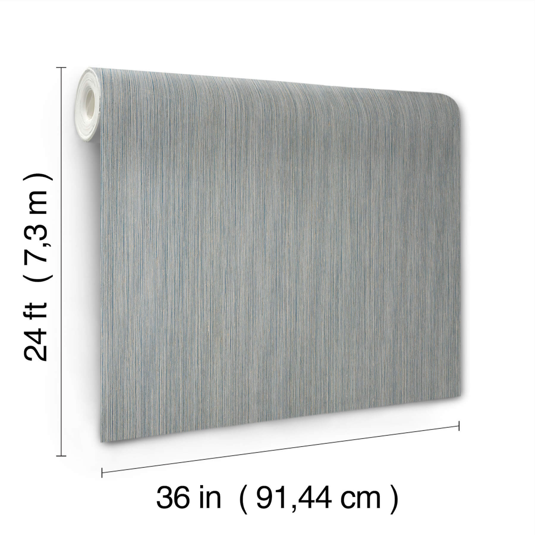 atticus-navy-string-wallpaper-york-wallcoverings-4211-83501 - York Wallcoverings Wallpaper