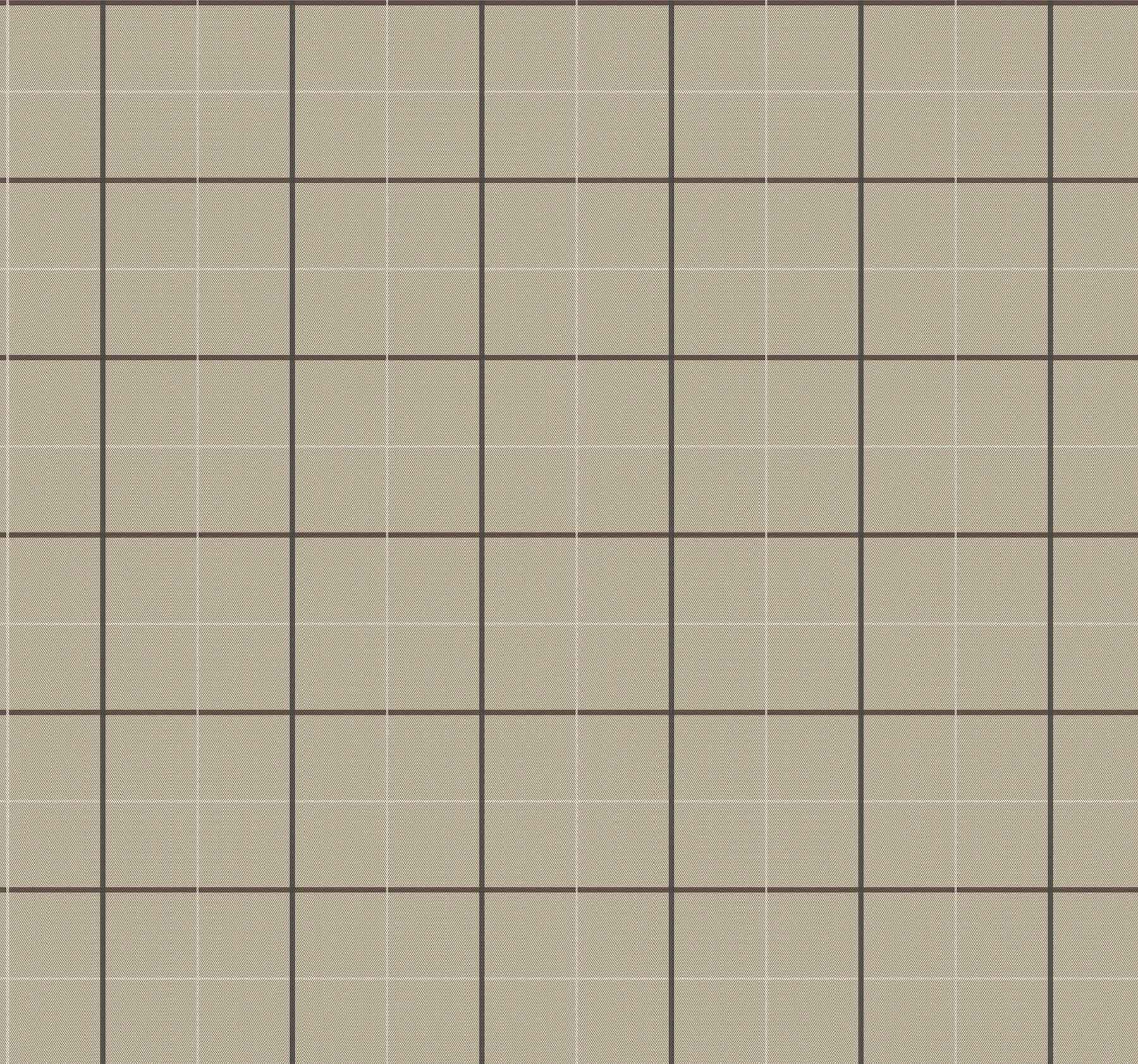 Tattersall Brown Plaid Wallpaper - York Wallcoverings - 4211-83514 - York Wallcoverings Wallpaper