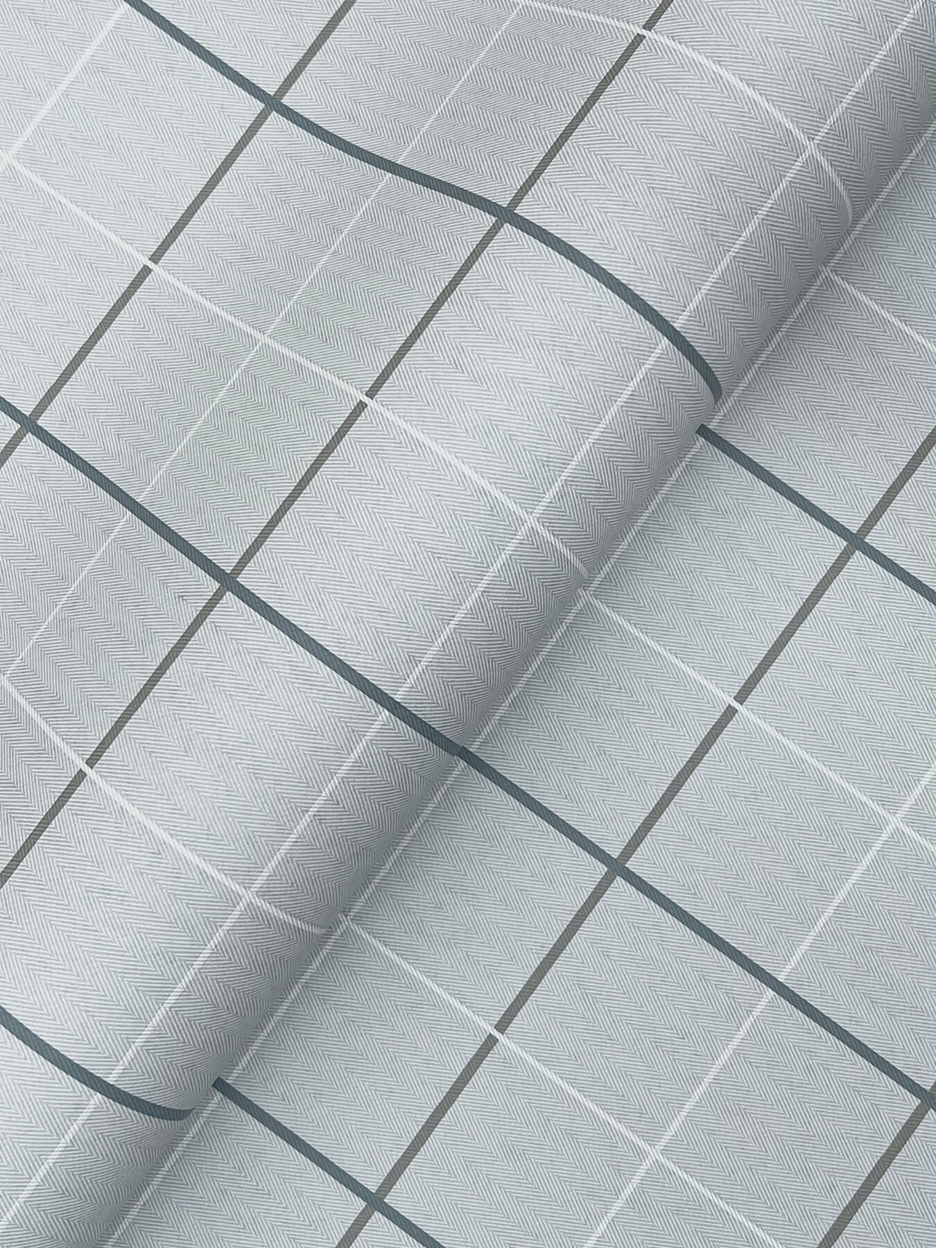 tattersall-blue-plaid-wallpaper-york-wallcoverings-4211-83516 - York Wallcoverings Wallpaper