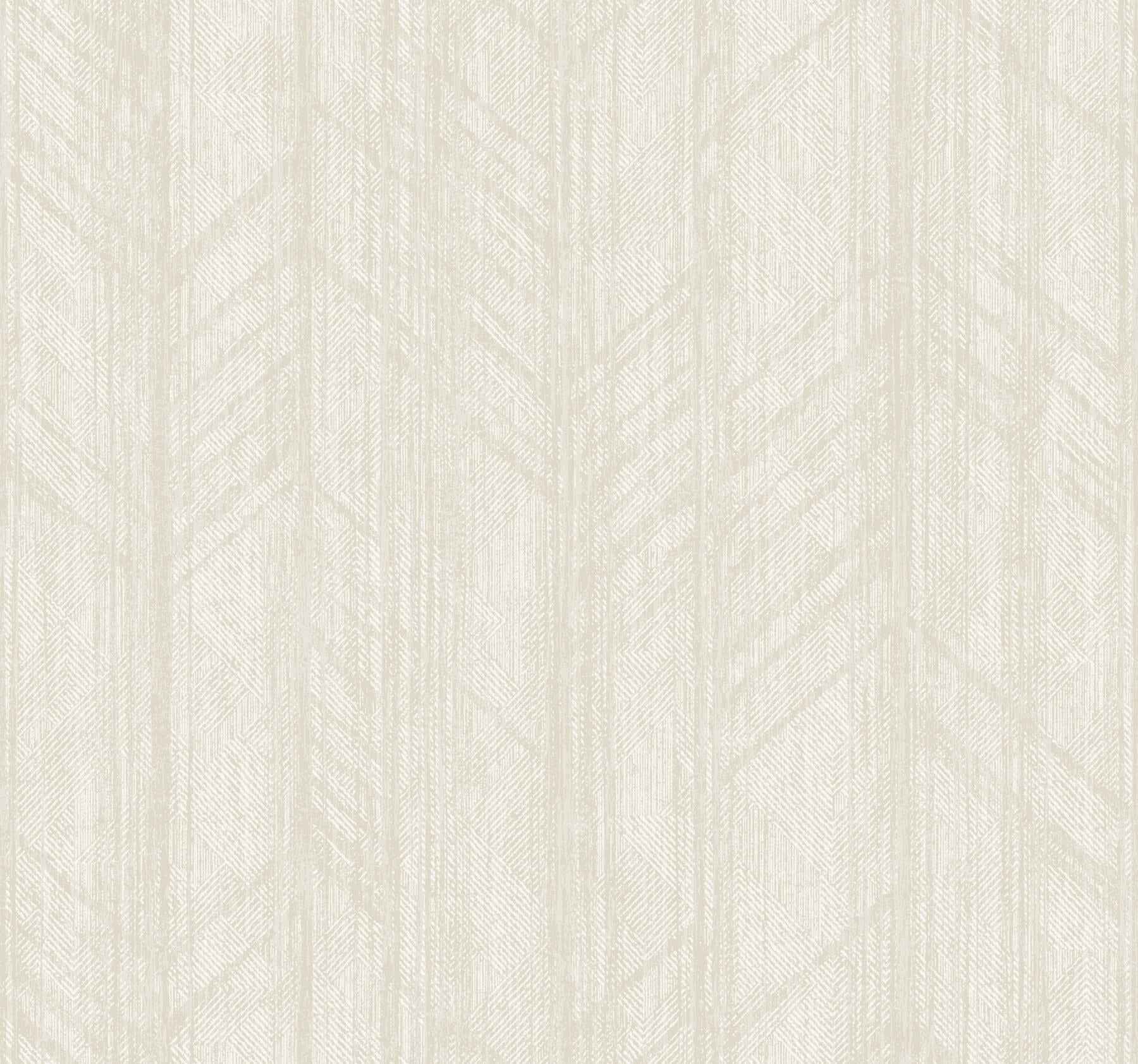 Winthrop Beige Geometric Wallpaper - York Wallcoverings - 4211-83522