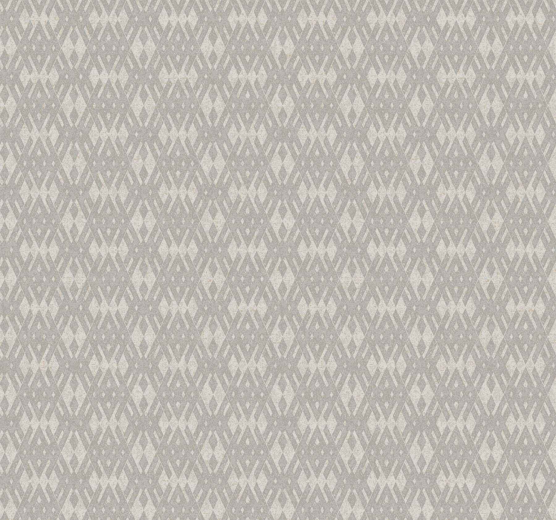 Radcliffe Grey Diamond Motif Wallpaper - York Wallcoverings - 4211-83545