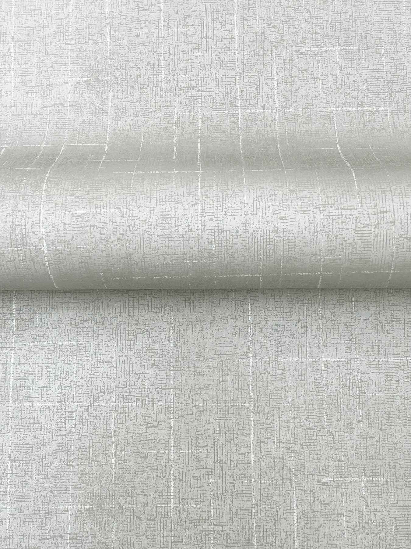 Saratoga Grey Faux Linen Wallpaper - York Wallcoverings - 4211-83550 - York Wallcoverings Wallpaper
