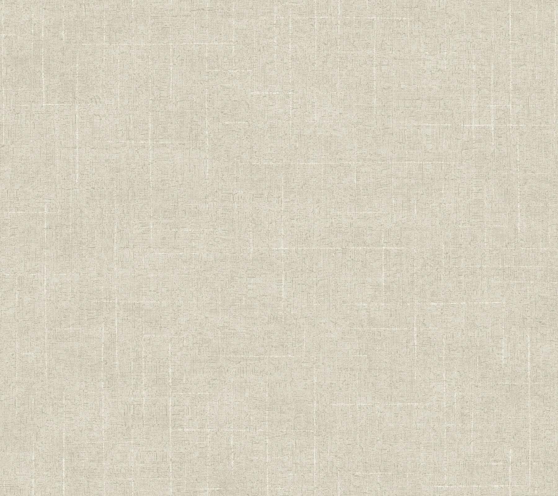 Saratoga Beige Faux Linen Wallpaper - York Wallcoverings - 4211-83551