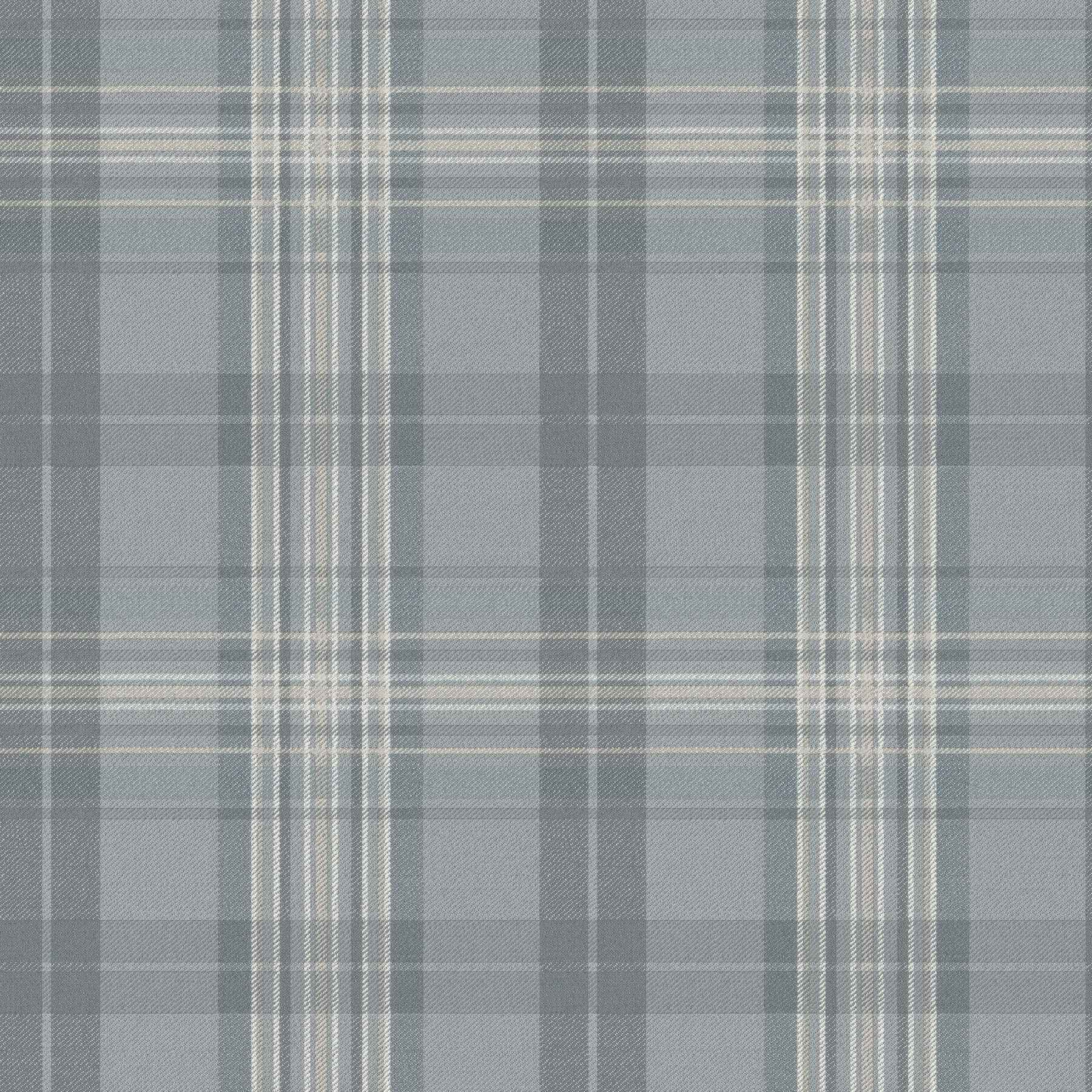 Austin Slate Plaid Wallpaper - York Wallcoverings - 4192-330214