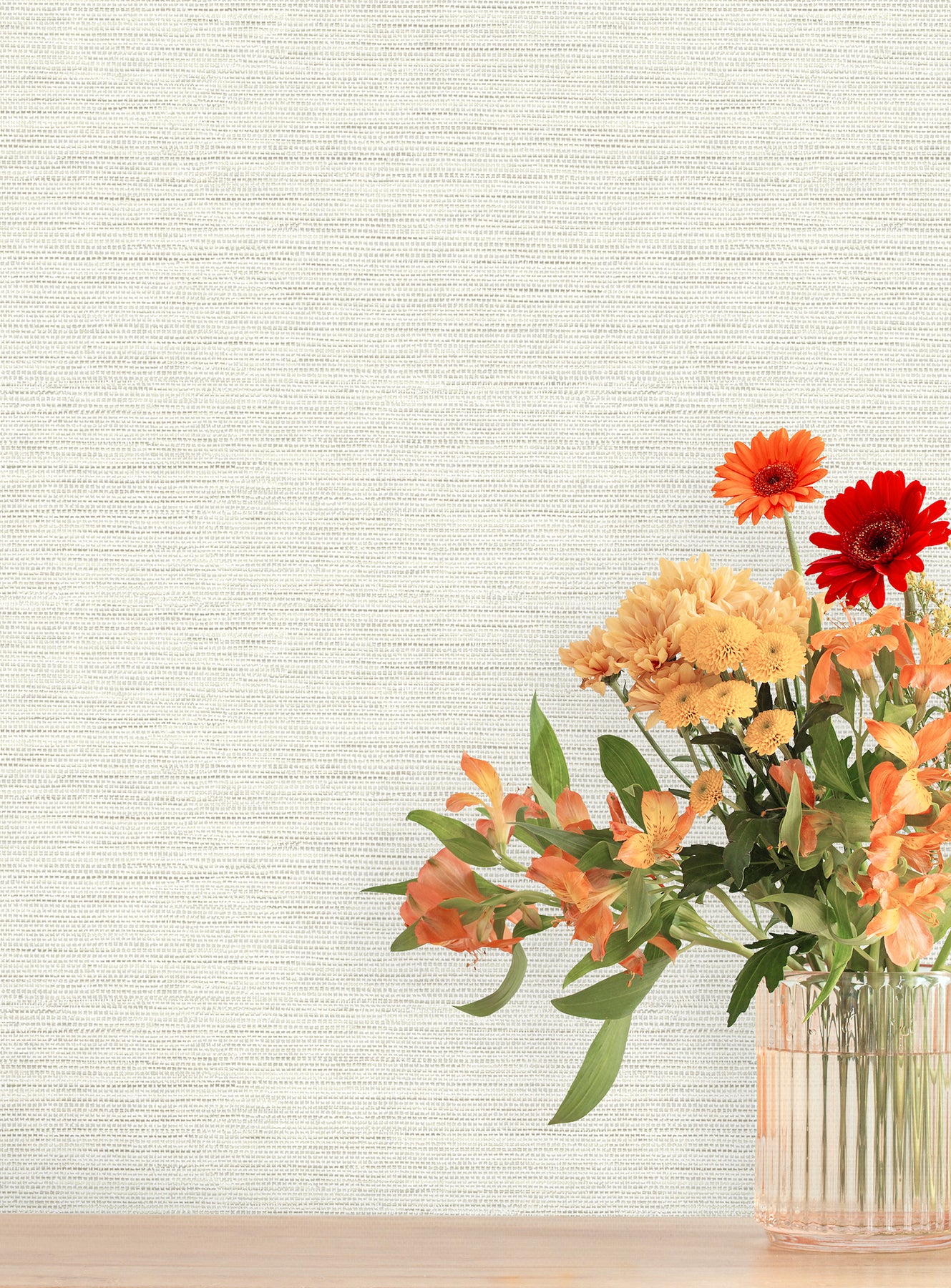 Agave Light Grey Faux Grasscloth Wallpaper - York Wallcoverings - 4197-24281 - York Wallcoverings Wallpaper