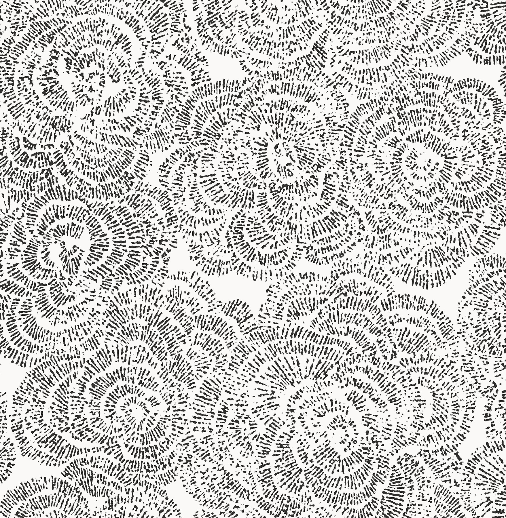 Ambroise Black Abstract Floral Wallpaper - York Wallcoverings - 4197-27854 - York Wallcoverings Wallpaper