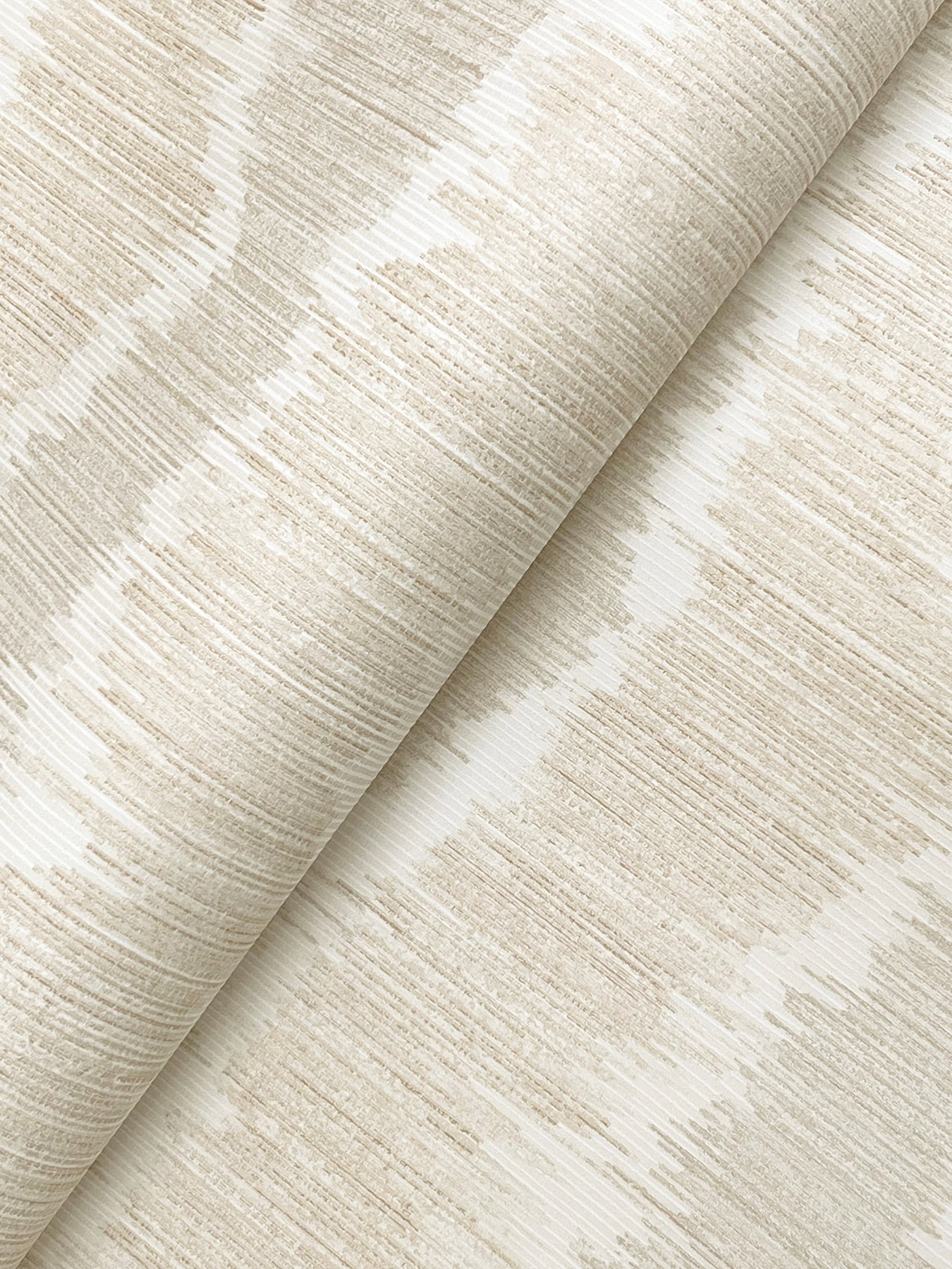 Wiggle Neutral Ikat Stripe Wallpaper - York Wallcoverings - 4197-27867 - York Wallcoverings Wallpaper