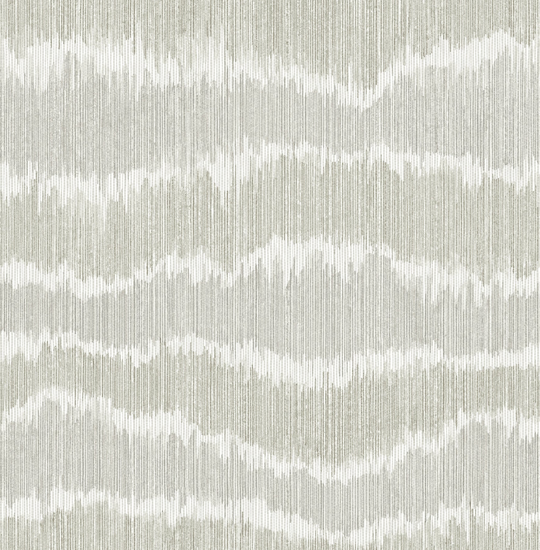 Wiggle Grey Ikat Stripe Wallpaper - York Wallcoverings - 4197-27868 - York Wallcoverings Wallpaper