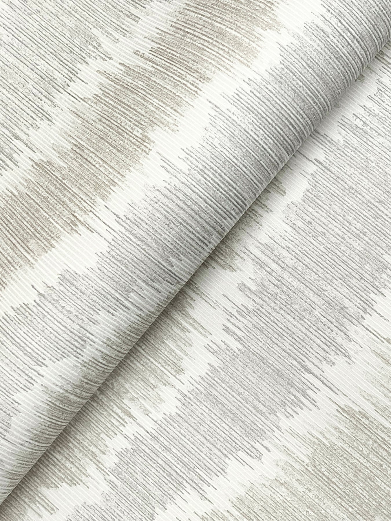 Wiggle Grey Ikat Stripe Wallpaper - York Wallcoverings - 4197-27868 - York Wallcoverings Wallpaper