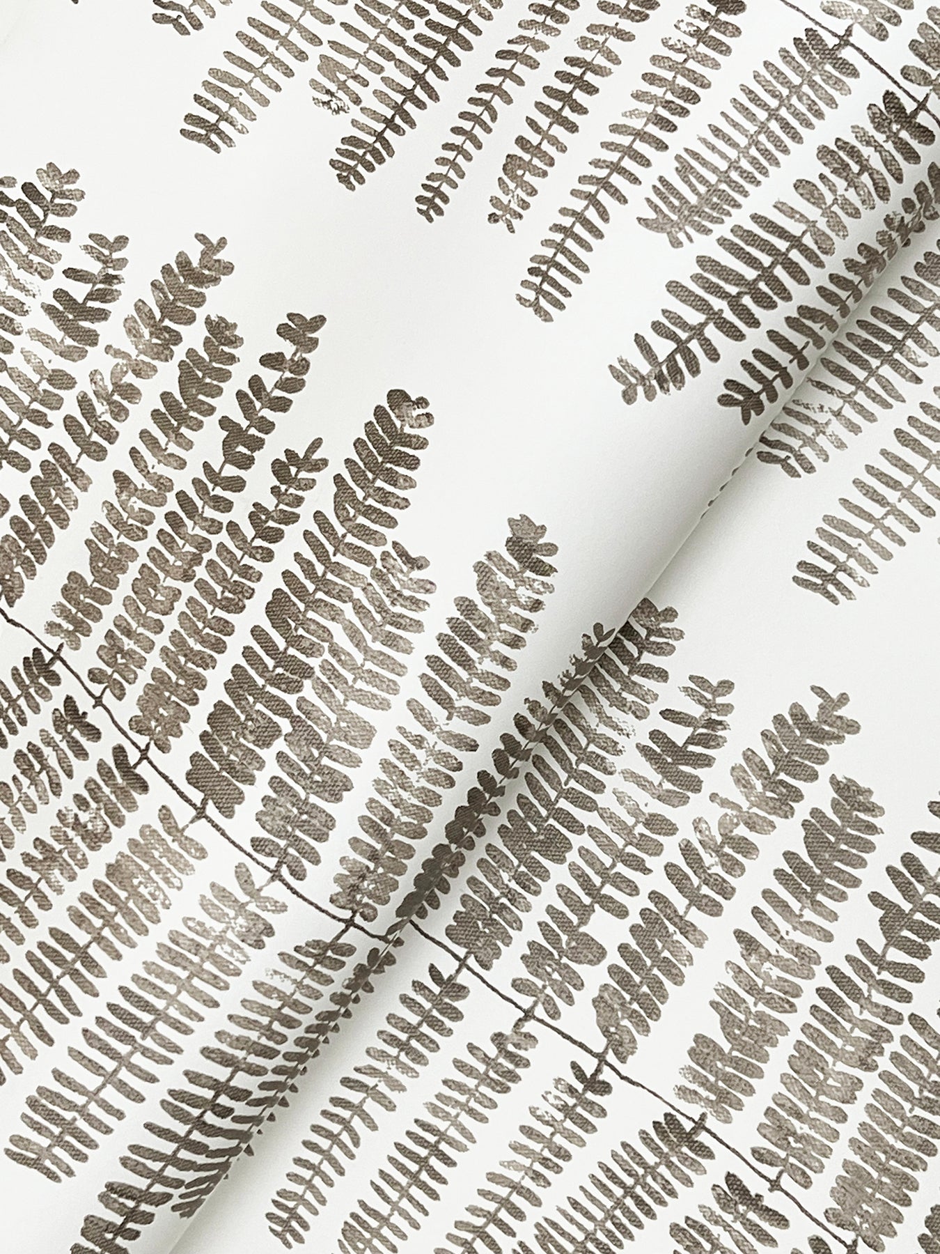 Lumis Grey Fern Stripe Wallpaper - York Wallcoverings - 4197-27879 - York Wallcoverings Wallpaper