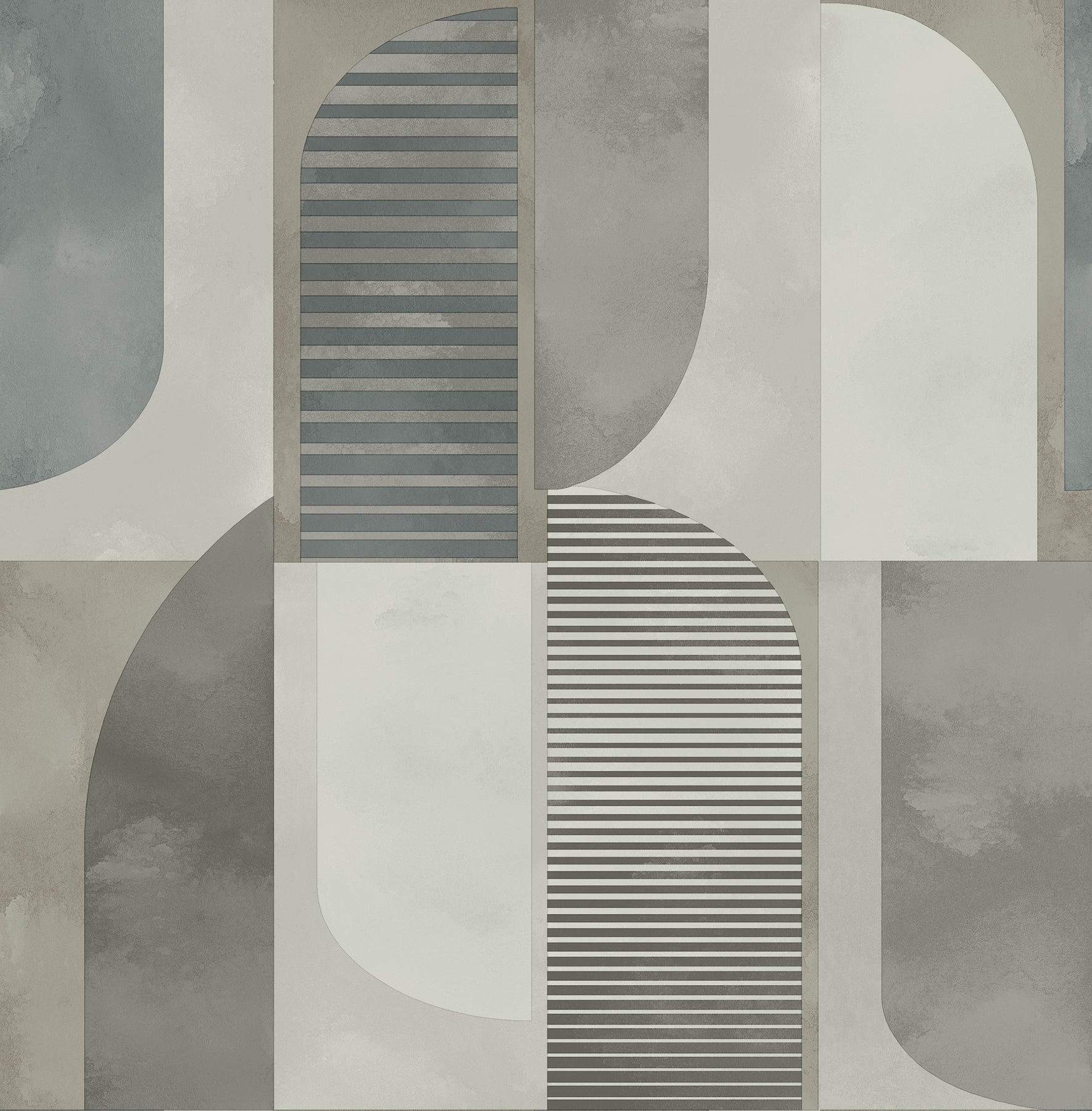 Otto Slate Abstract Geometric Wallpaper - York Wallcoverings - 4197-27883 - York Wallcoverings Wallpaper