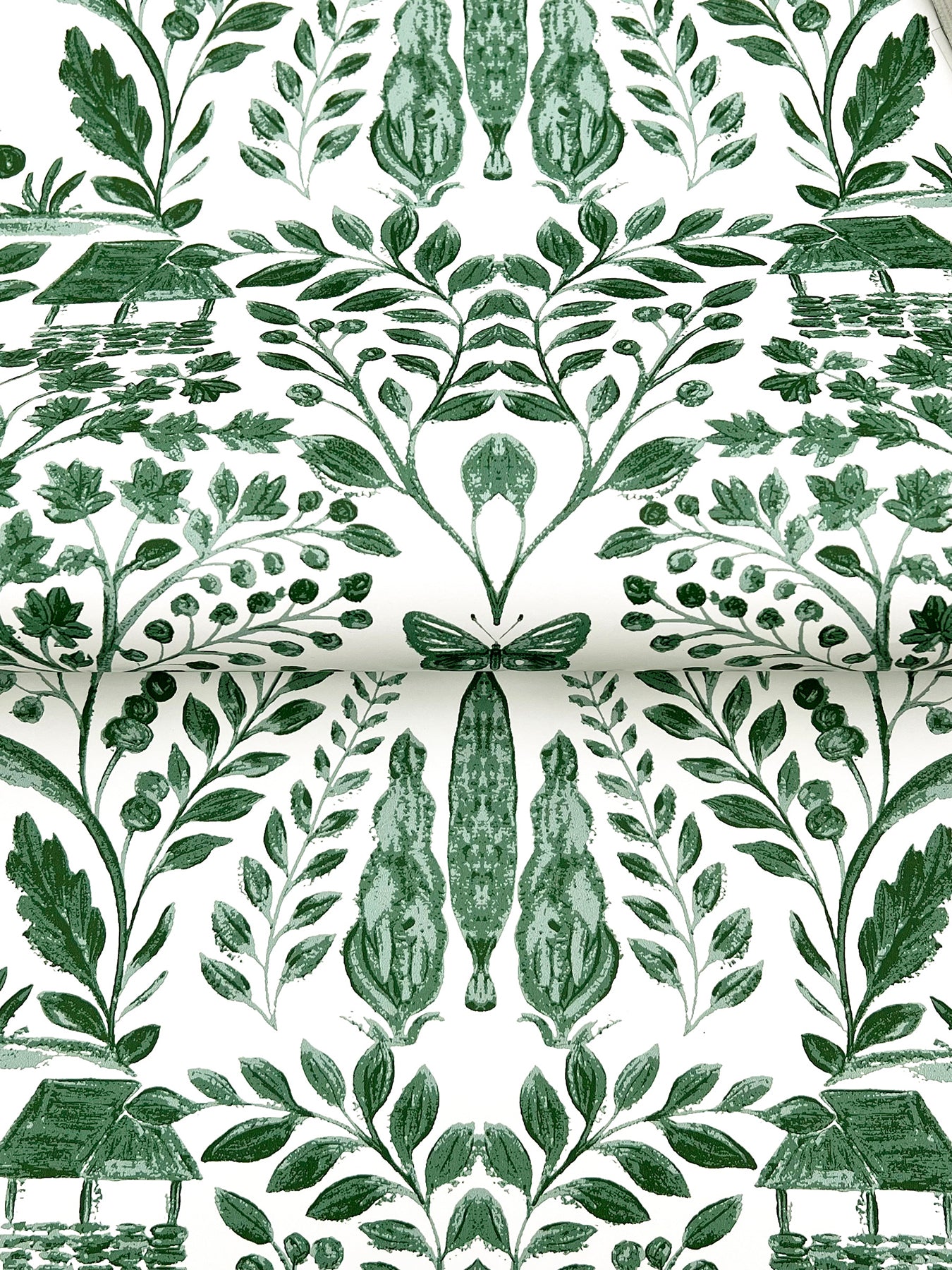 Anoki Green Scenic Woodlands Wallpaper - York Wallcoverings - 4197-83755 - York Wallcoverings Wallpaper