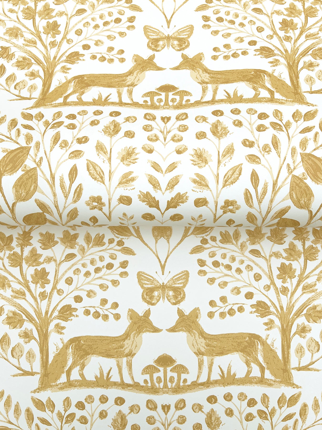 Anoki Yellow Scenic Woodlands Wallpaper - York Wallcoverings - 4197-83756 - York Wallcoverings Wallpaper