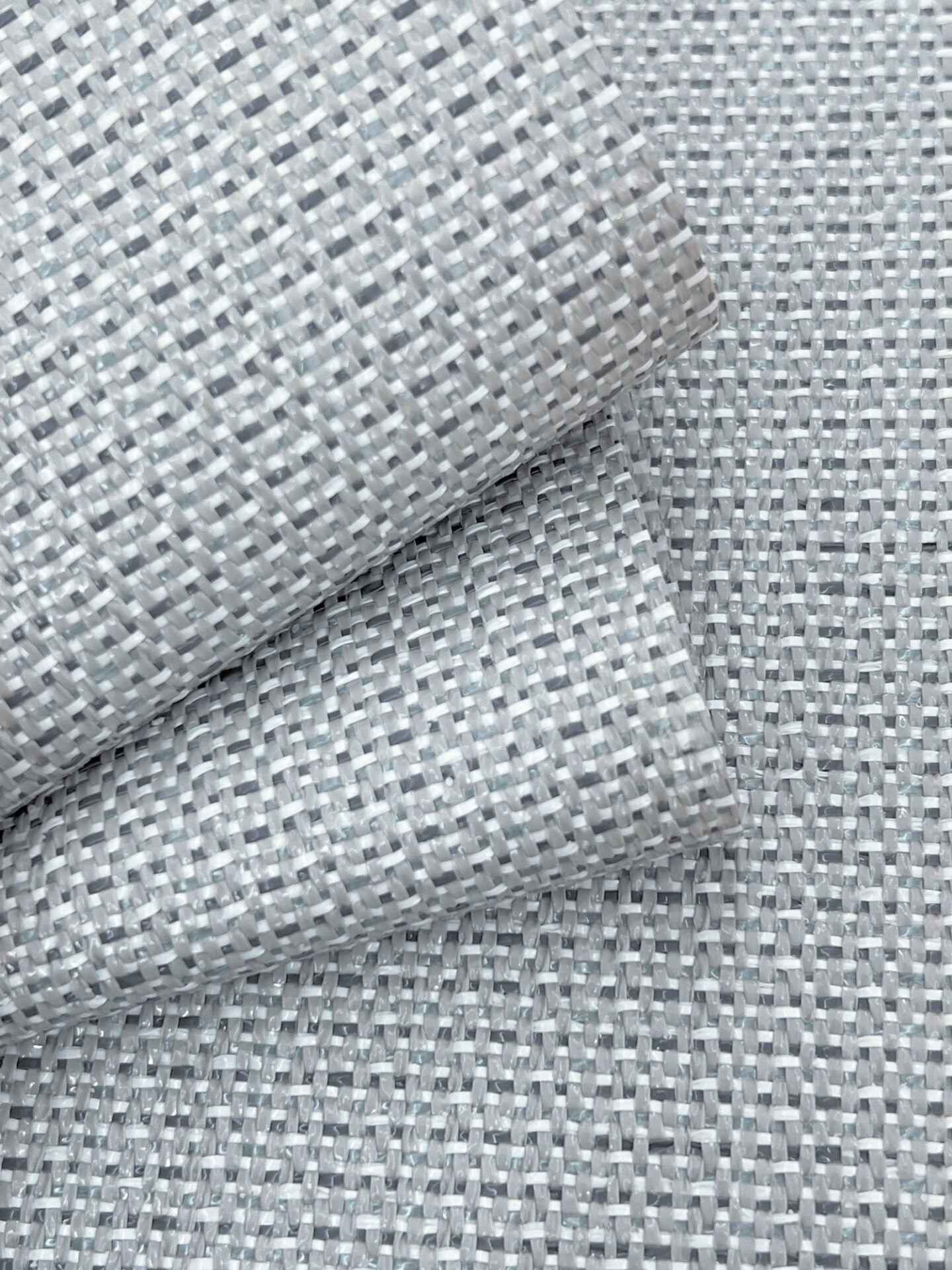 Echo Silver York High Performance Textile Wallcovering - York Wallcoverings - 206-05 - York Wallcoverings Wallpaper