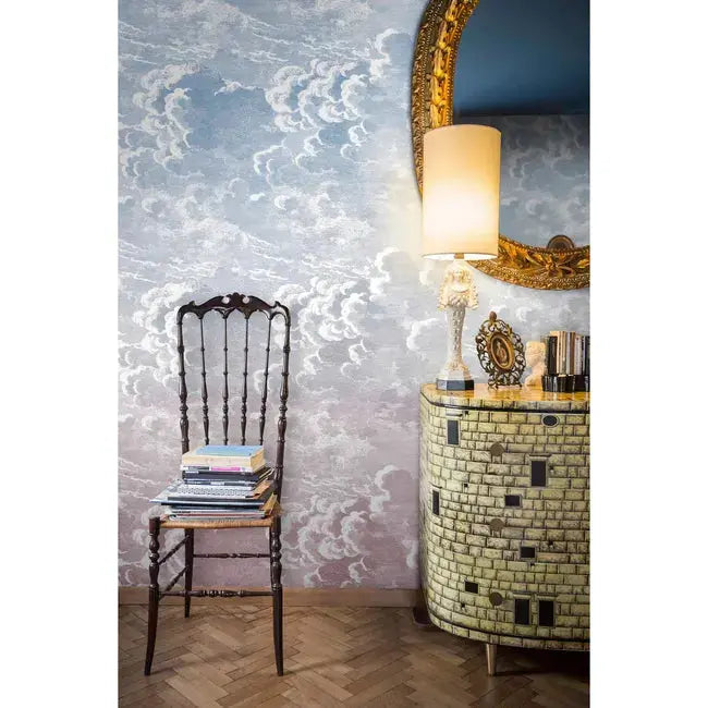 Cole & Son Wallpaper 114/3007.CS Nuvole Al Tramonto Dusk/Pink Cole & Son Wallpaper