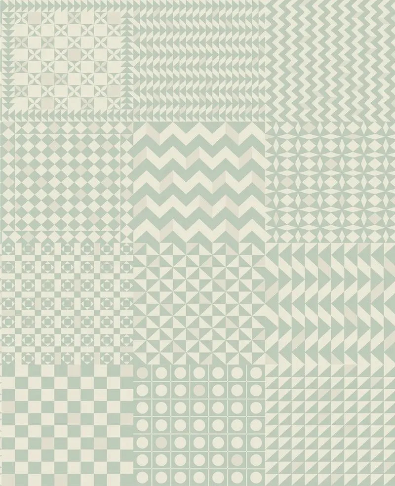 Cole & Son Wallpaper 123/7034.CS Geometrico Pastel