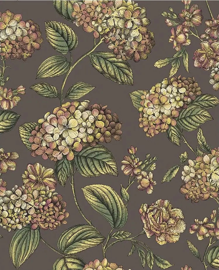 Cole & Son Wallpaper 123/8041.CS Ramo Di Ortensia Autumnal