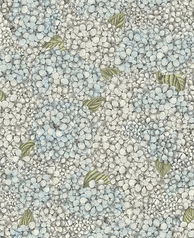 Cole & Son Wallpaper 123/9044.CS Ortensia Blue & Cream