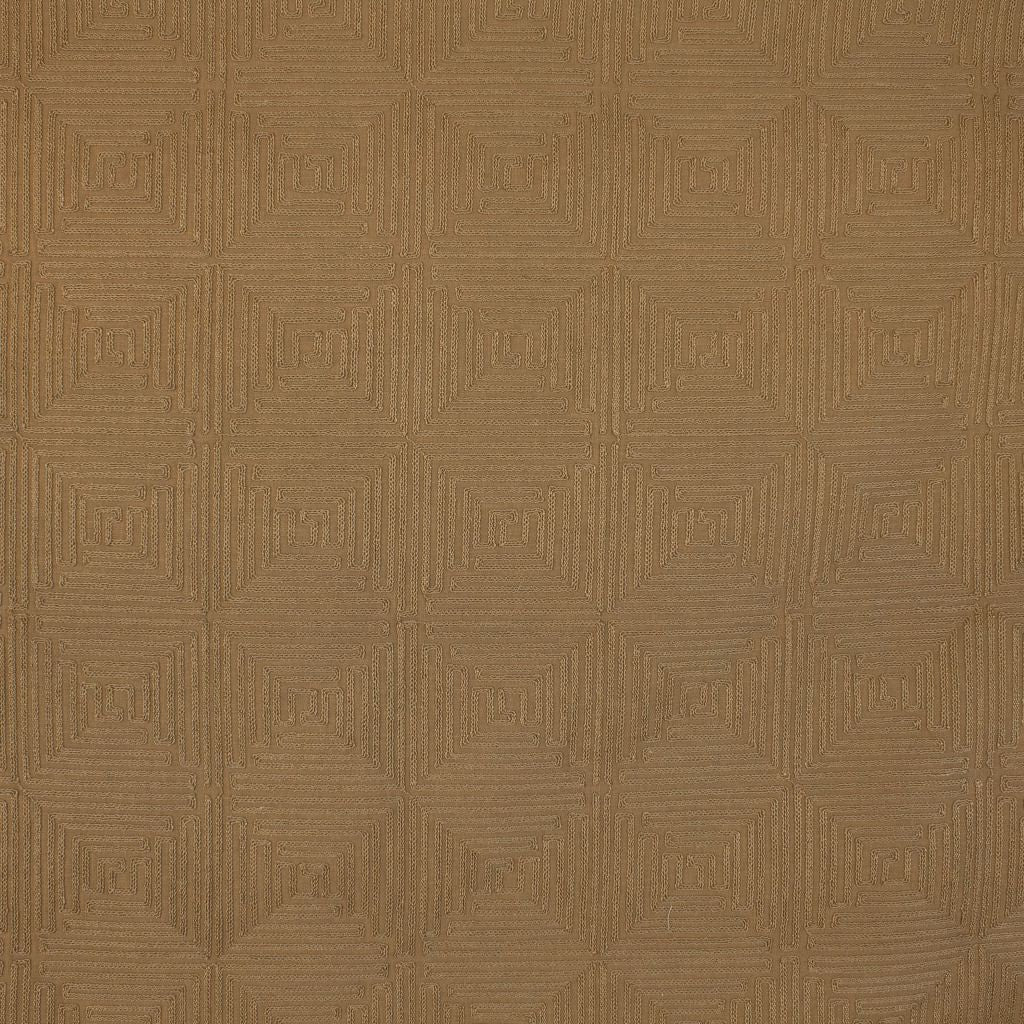 Greek Key Fret â Brown Sugar - RM Coco Fabric