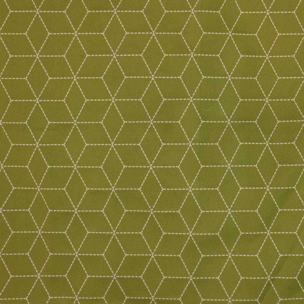 Boxed In – Lime - RM Coco Fabric