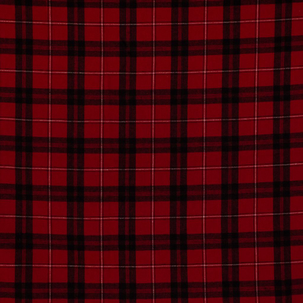 Sheffield Plaid – Classic Red - RM Coco Fabric