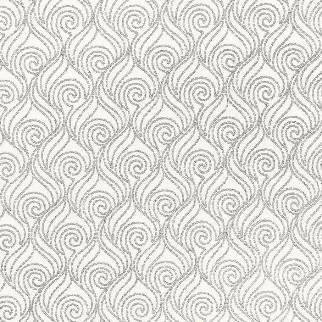 Swirl-A-Way â Pewter - RM Coco Fabric