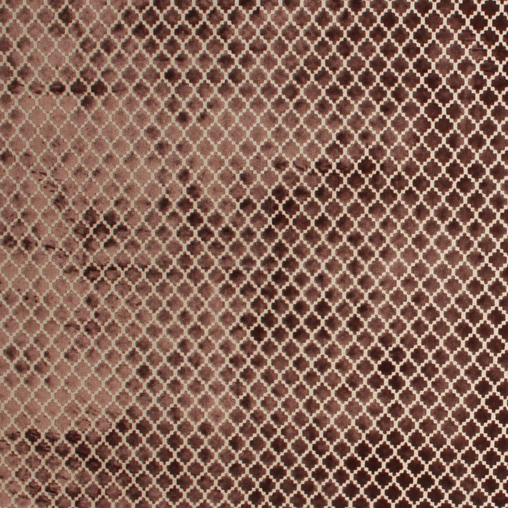 Pique Trellis – Mocha - RM Coco Fabric