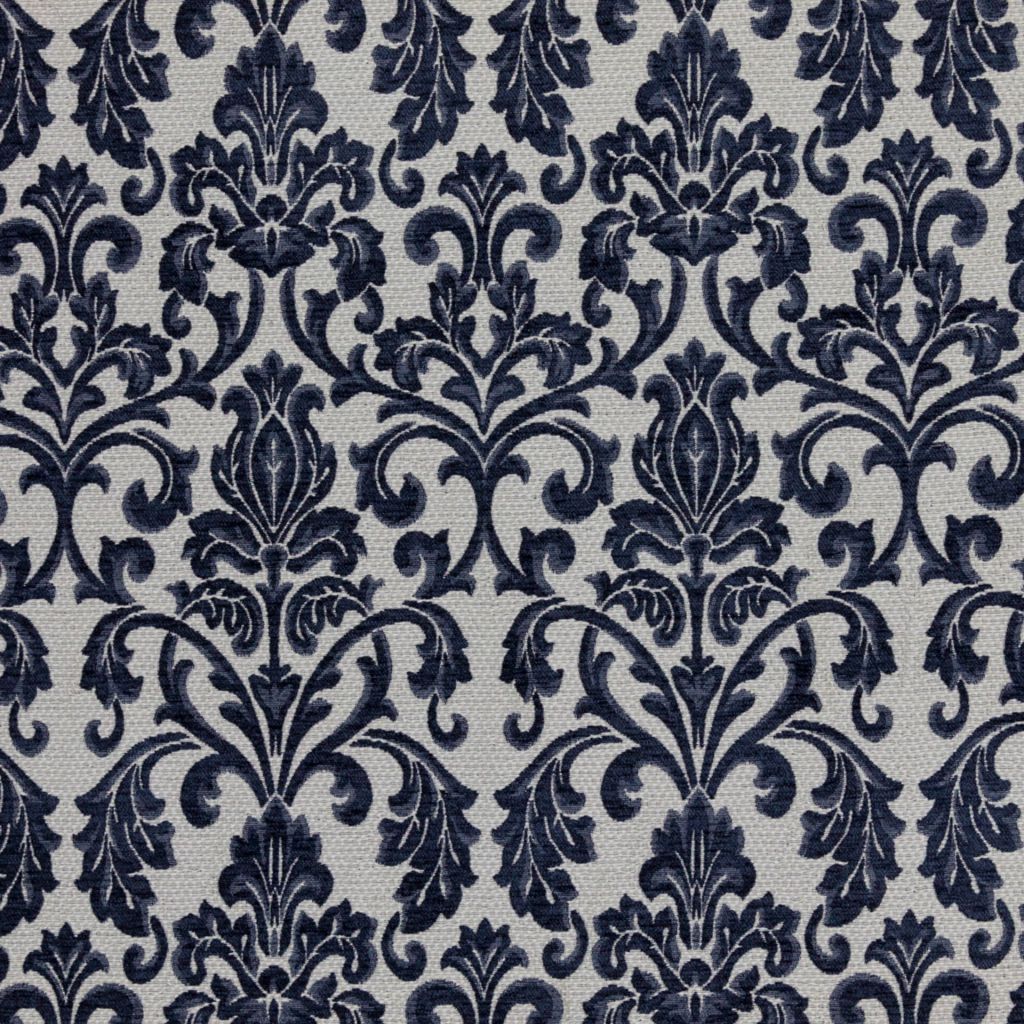 Tivoli Damask – Naval - RM Coco Fabric