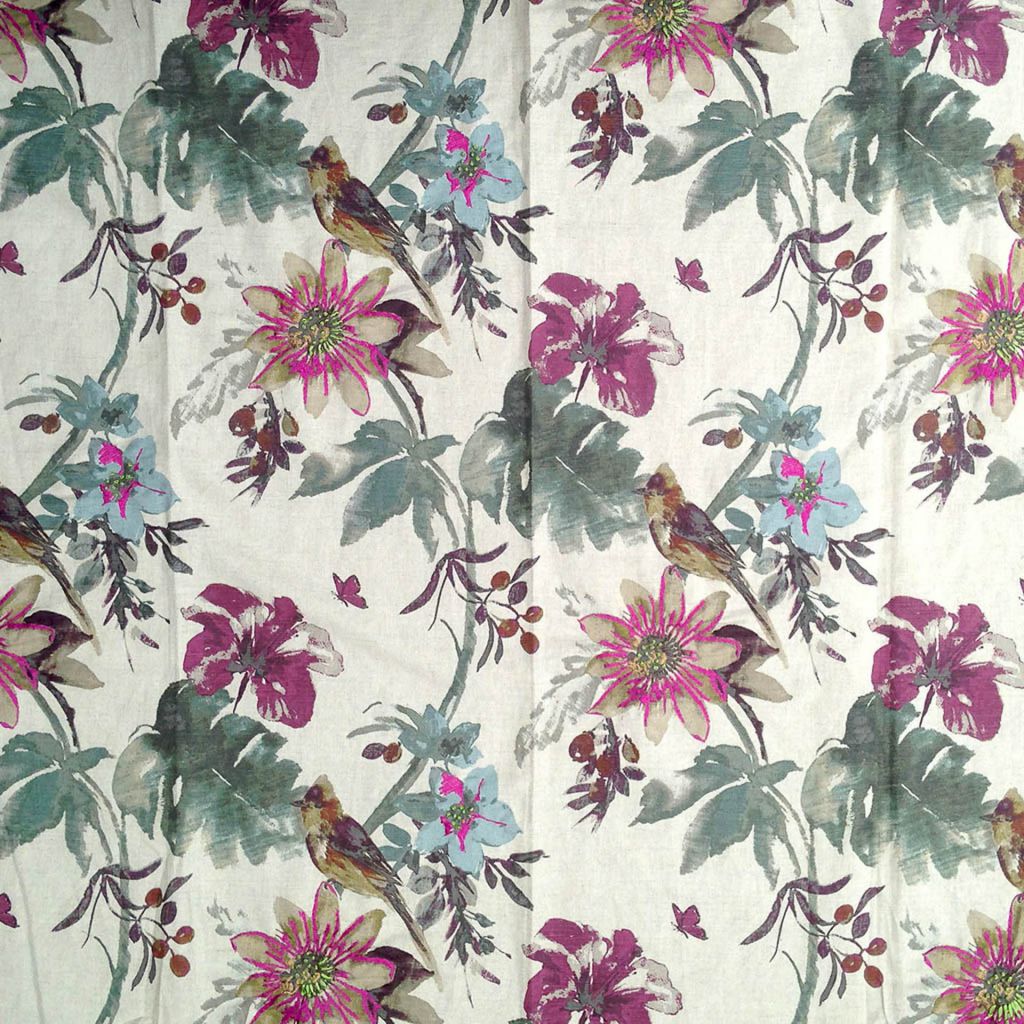 Paradise Found â Grape Wine - RM Coco Fabric