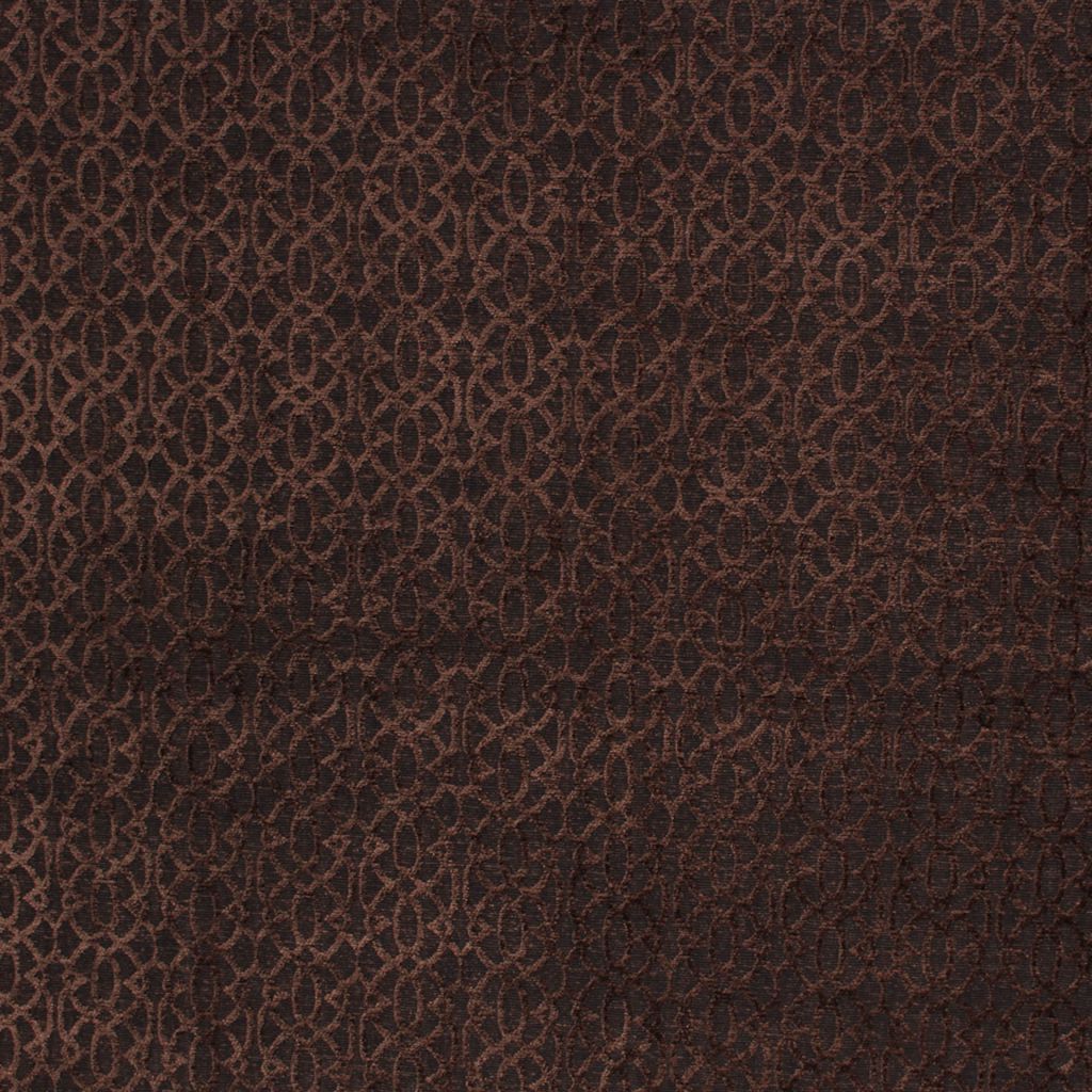 Rapallo Trellis â Black Walnut - RM Coco Fabric